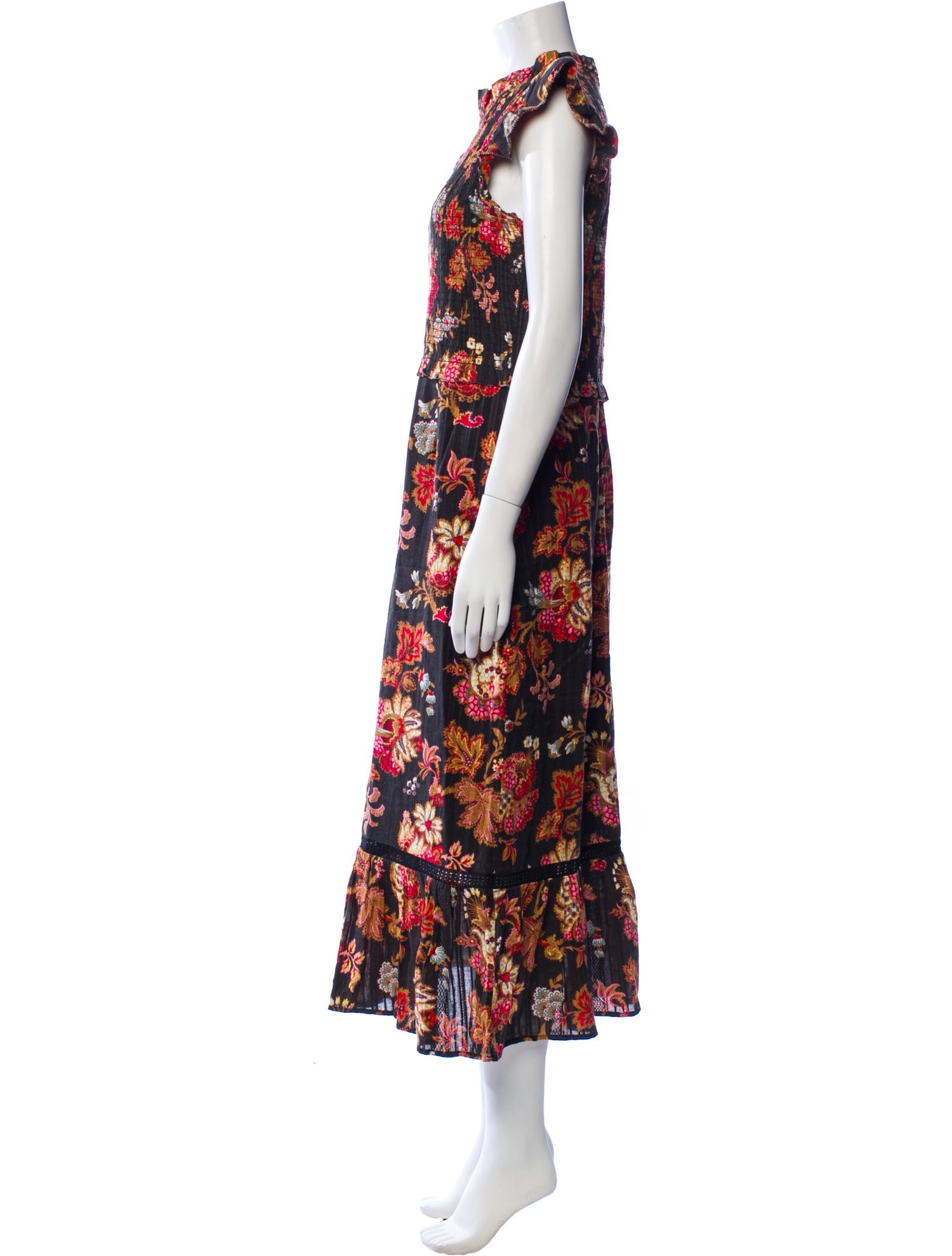 Sea New York Floral Print Long Dress