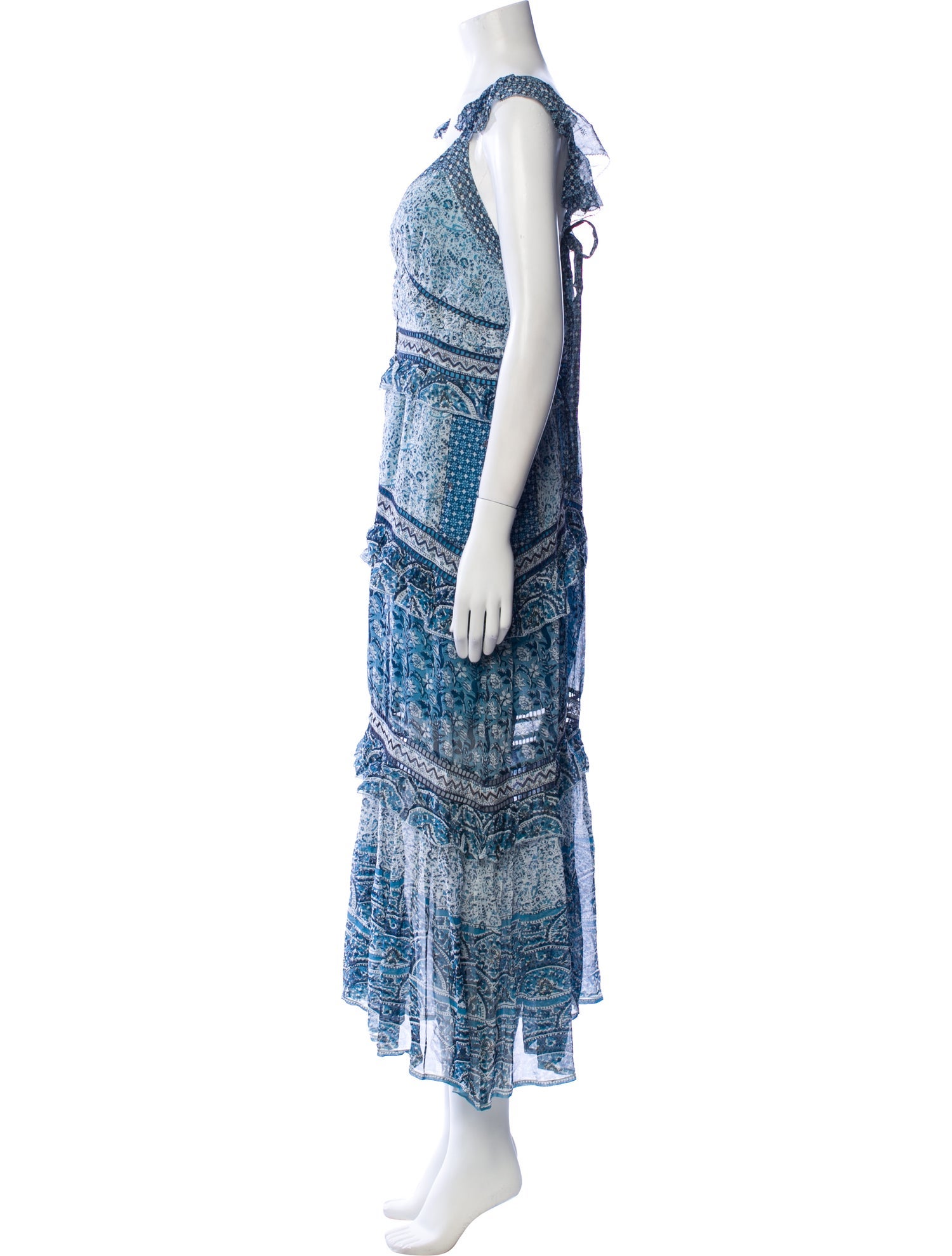 Sea New York Printed Long Dress