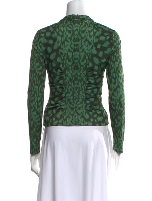 Sea New York Animal Print Crew Neck Top