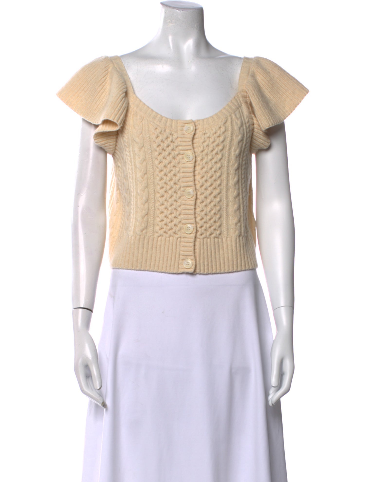 Sea New York Merino Wool Scoop Neck Sweater