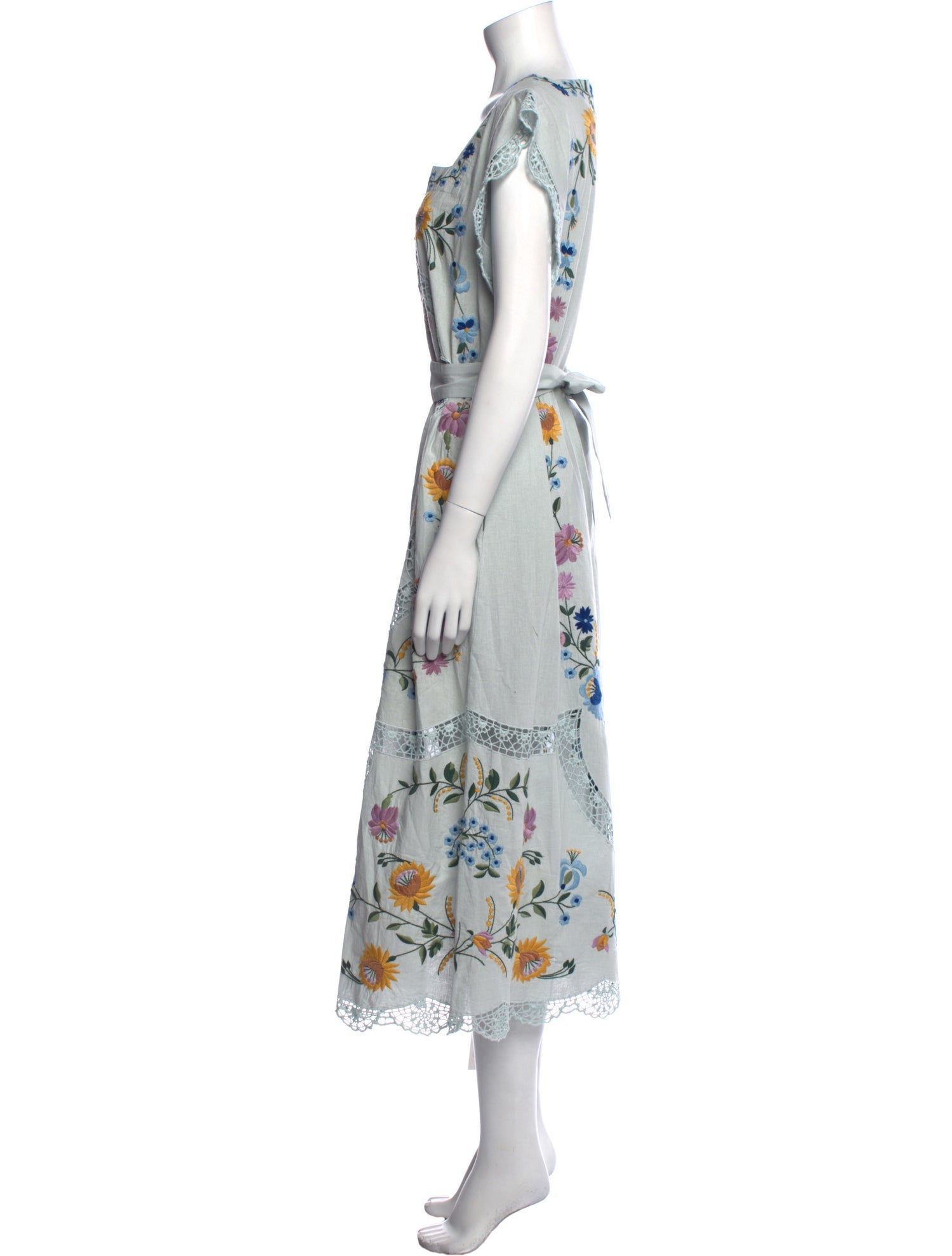 Sea New York Printed Long Dress