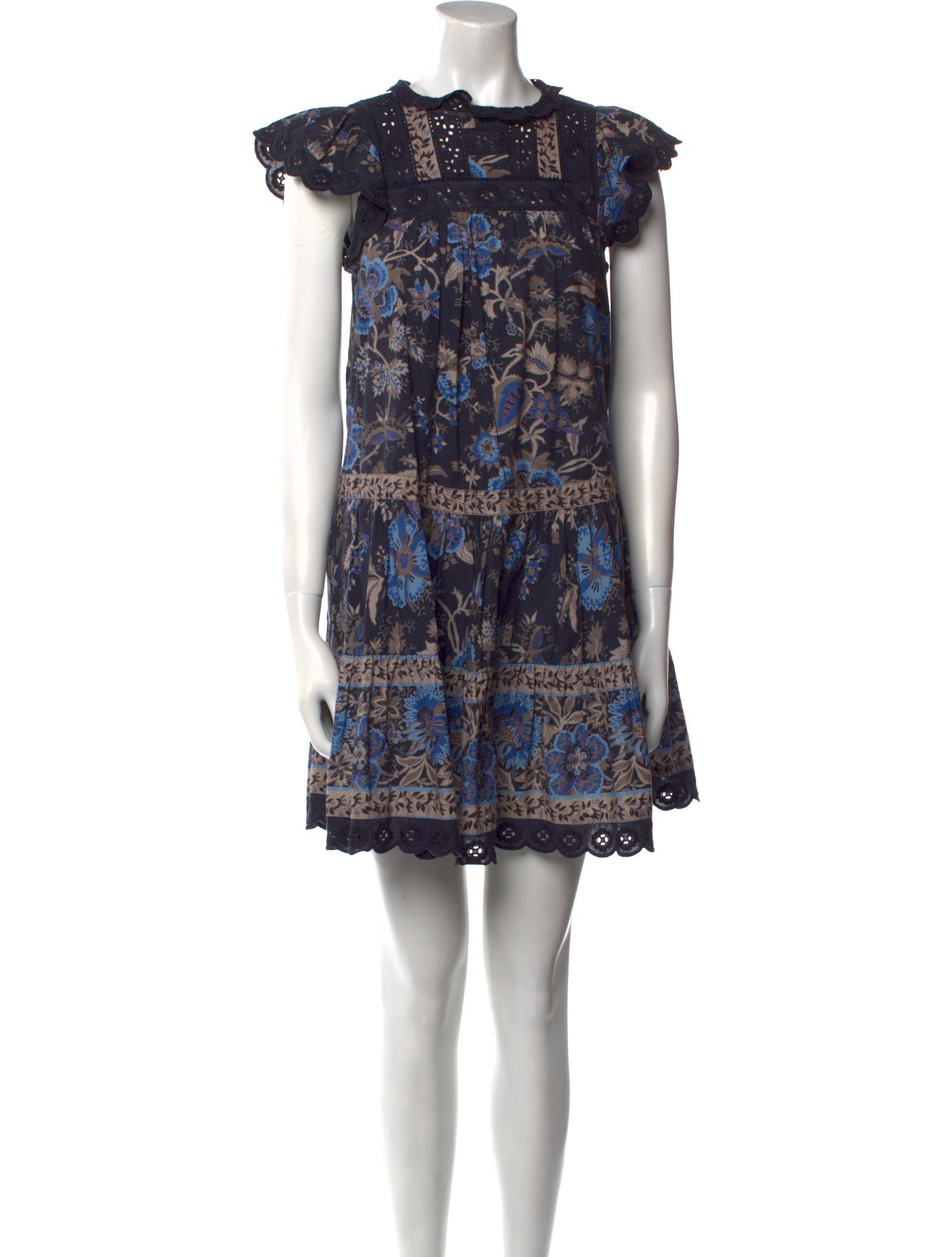 Sea New York Printed Mini Dress