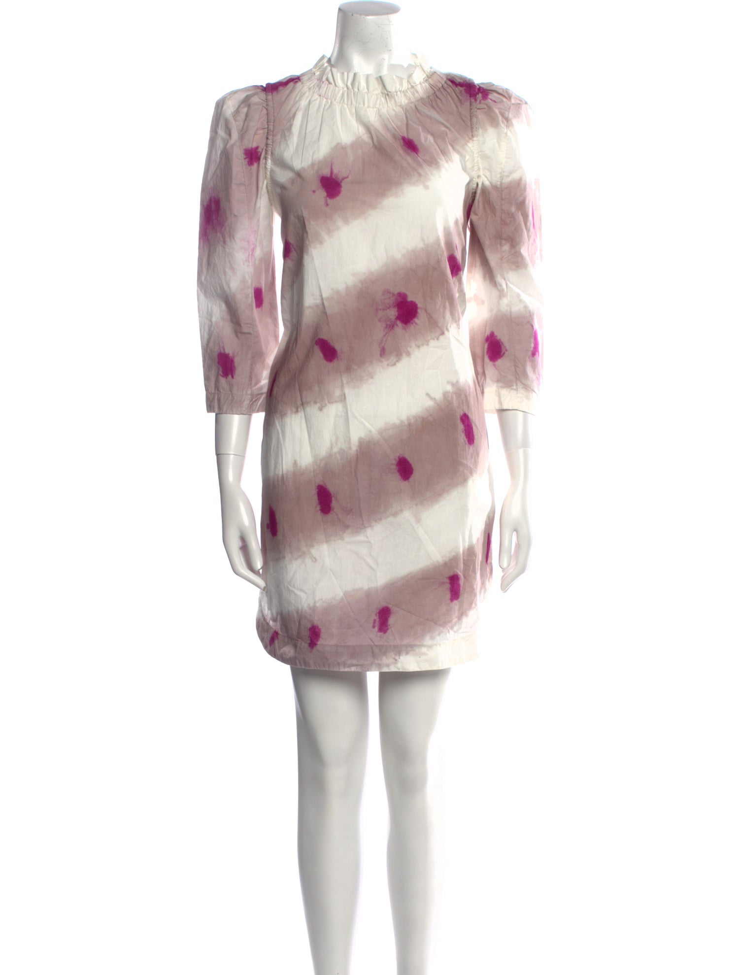 Sea New York Tie-Dye Print Mini Dress