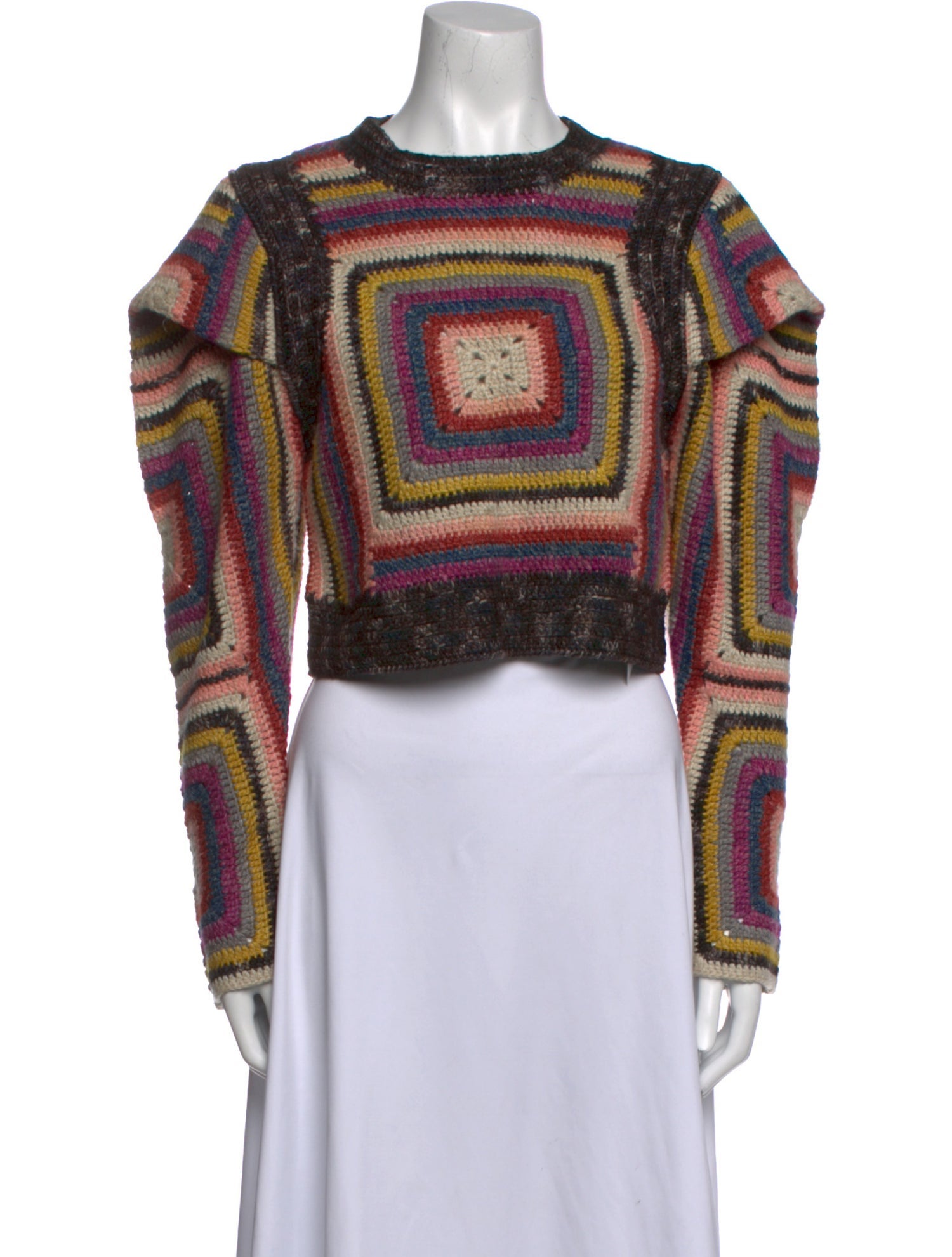 Sea New York Merino Wool Printed Sweater