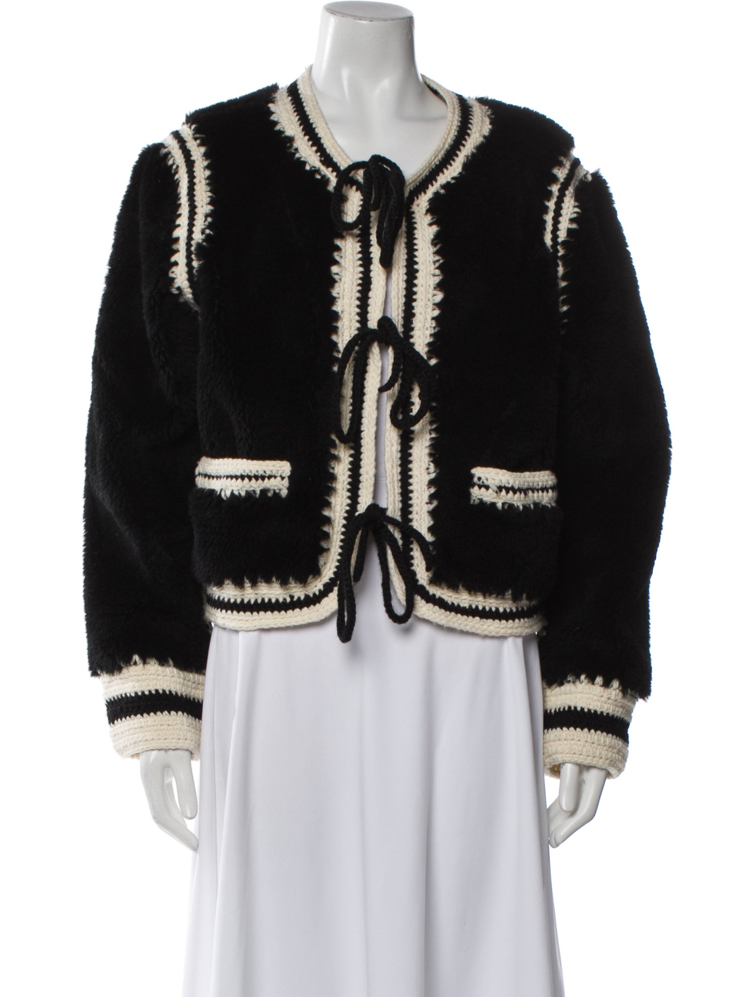 Sea New York Wool Printed Evening Jacket