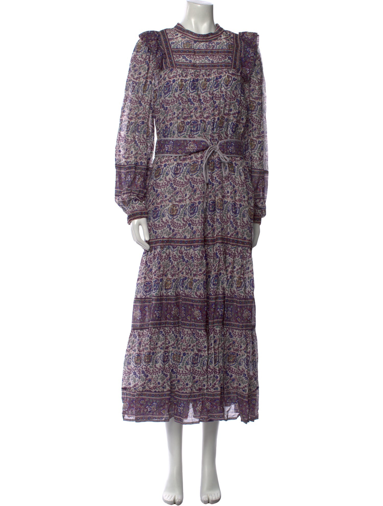 Sea New York Paisley Print Long Dress