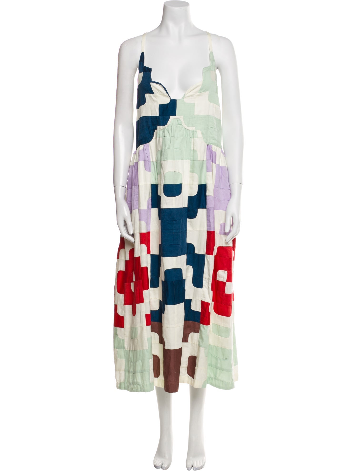 Sea New York Printed Long Dress