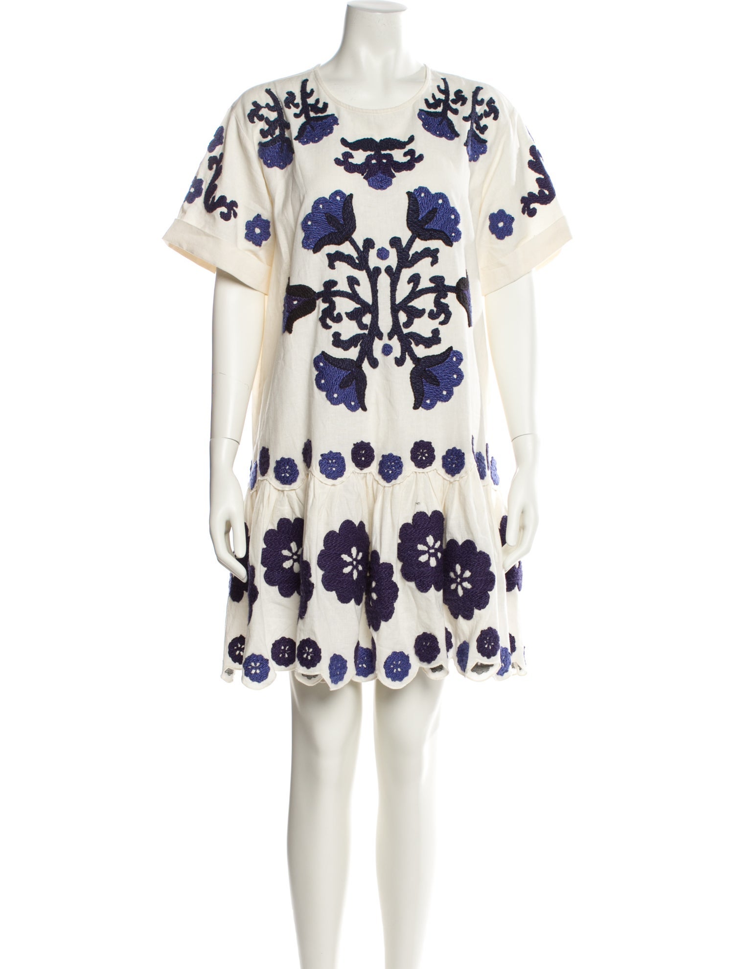 Sea New York Floral Print Mini Dress