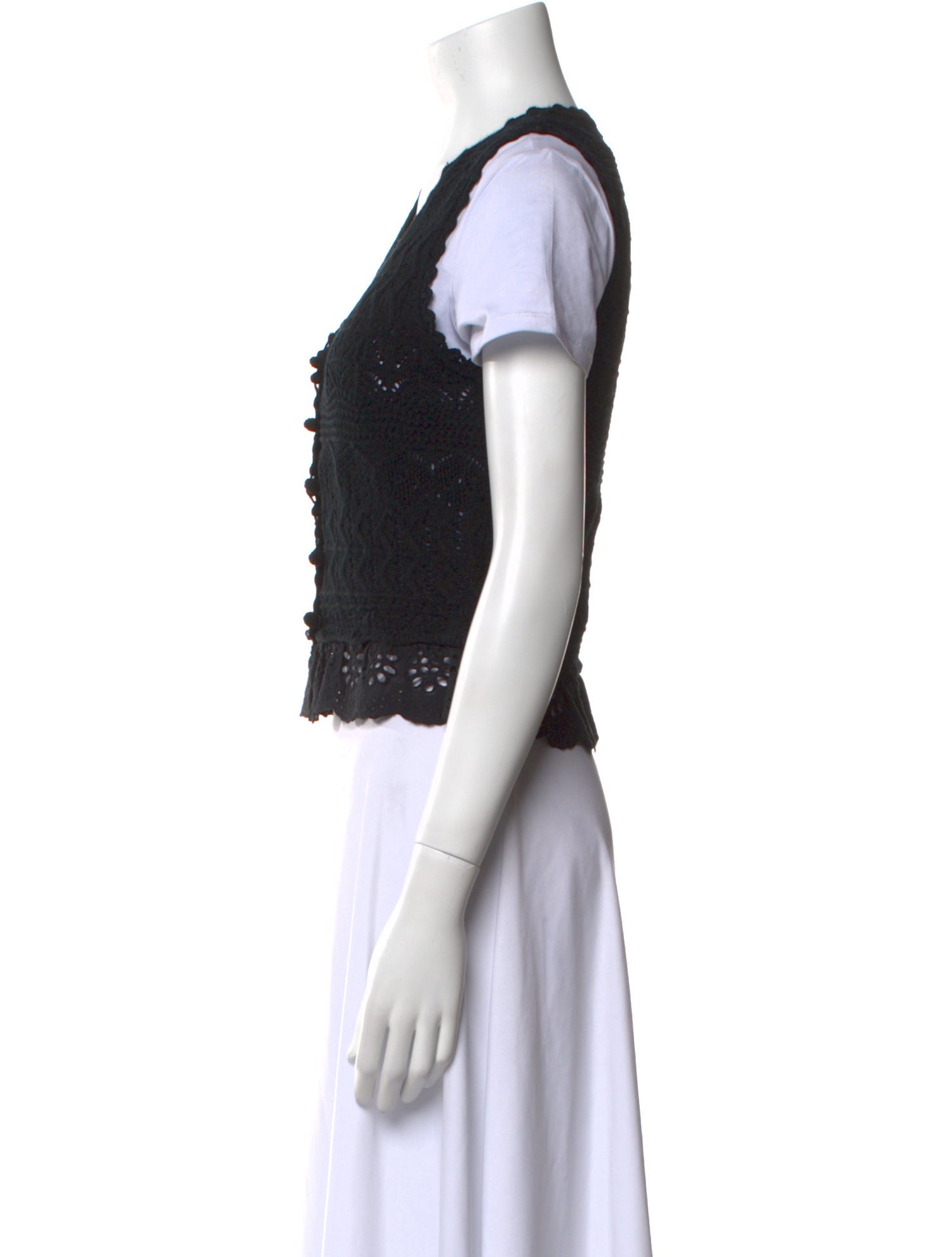 Sea New York Merino Wool V-Neck Sweater