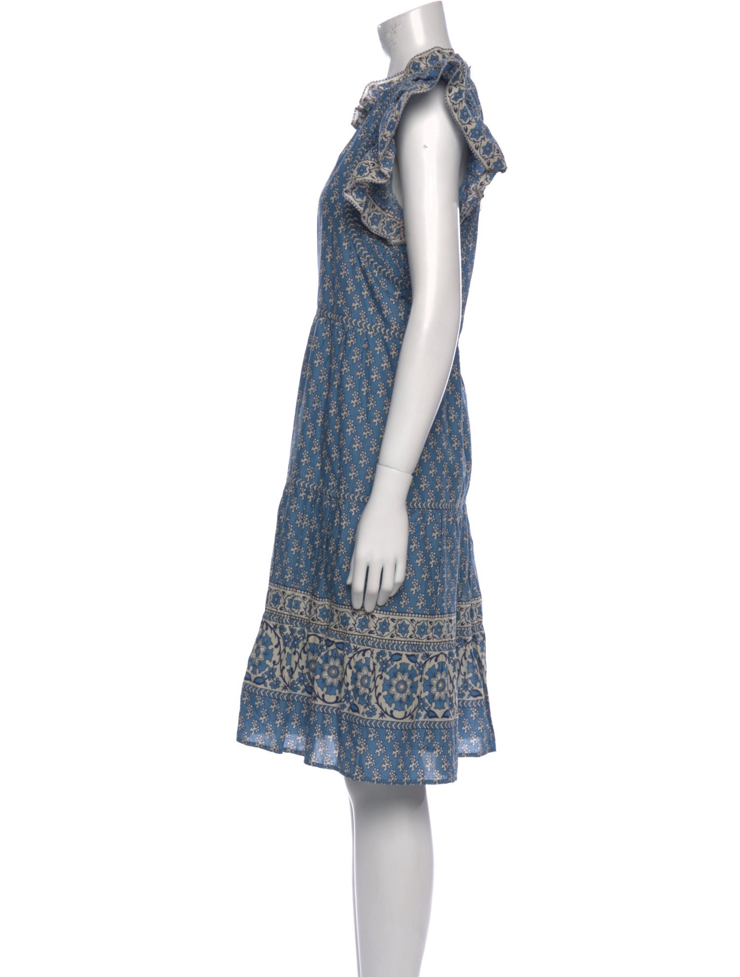 Sea New York Printed Knee-Length Dress