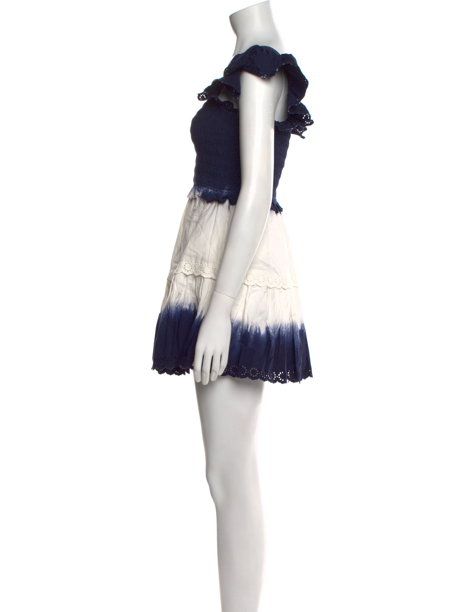 Sea New York Colorblock Pattern Mini Dress