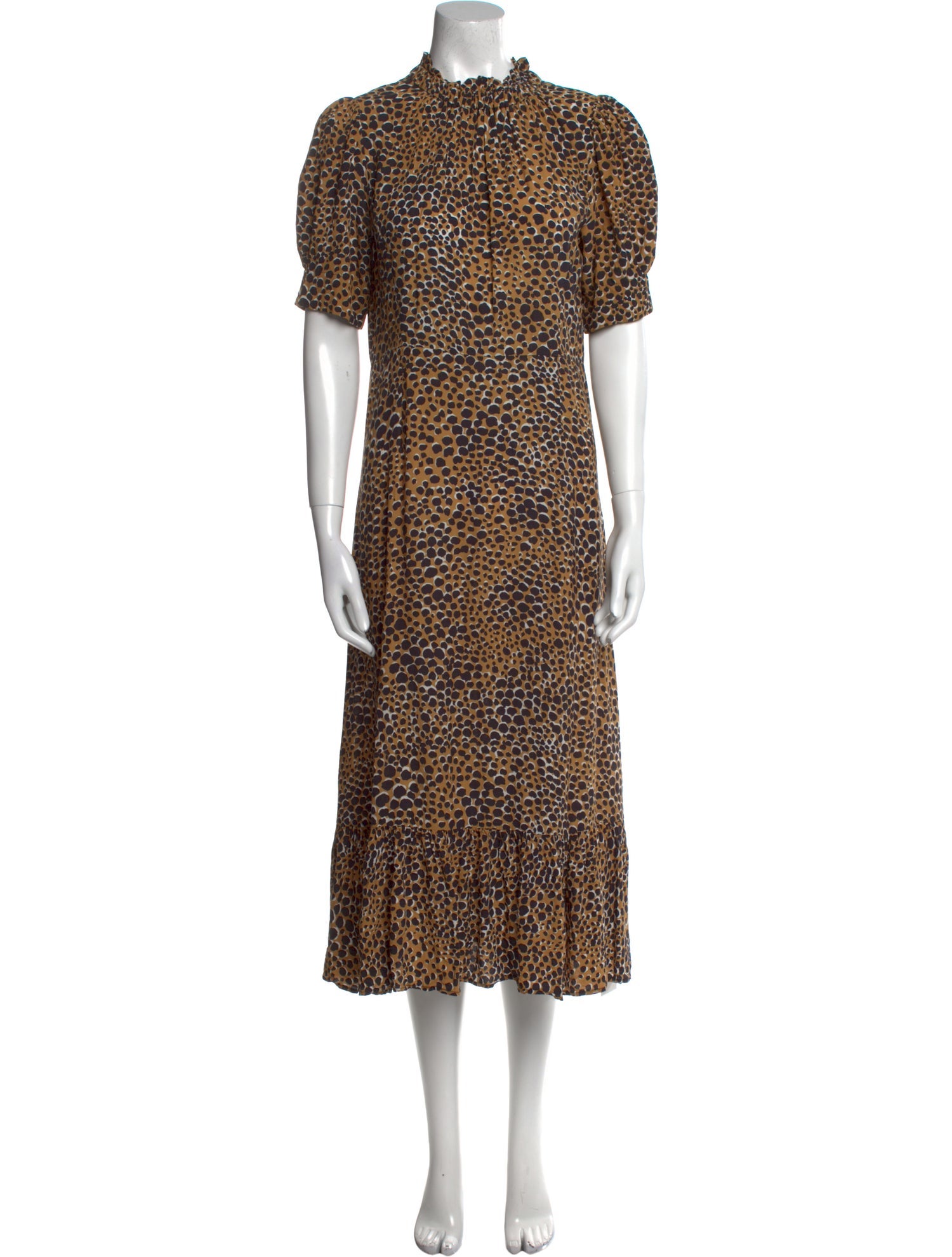 Sea New York Animal Print Long Dress