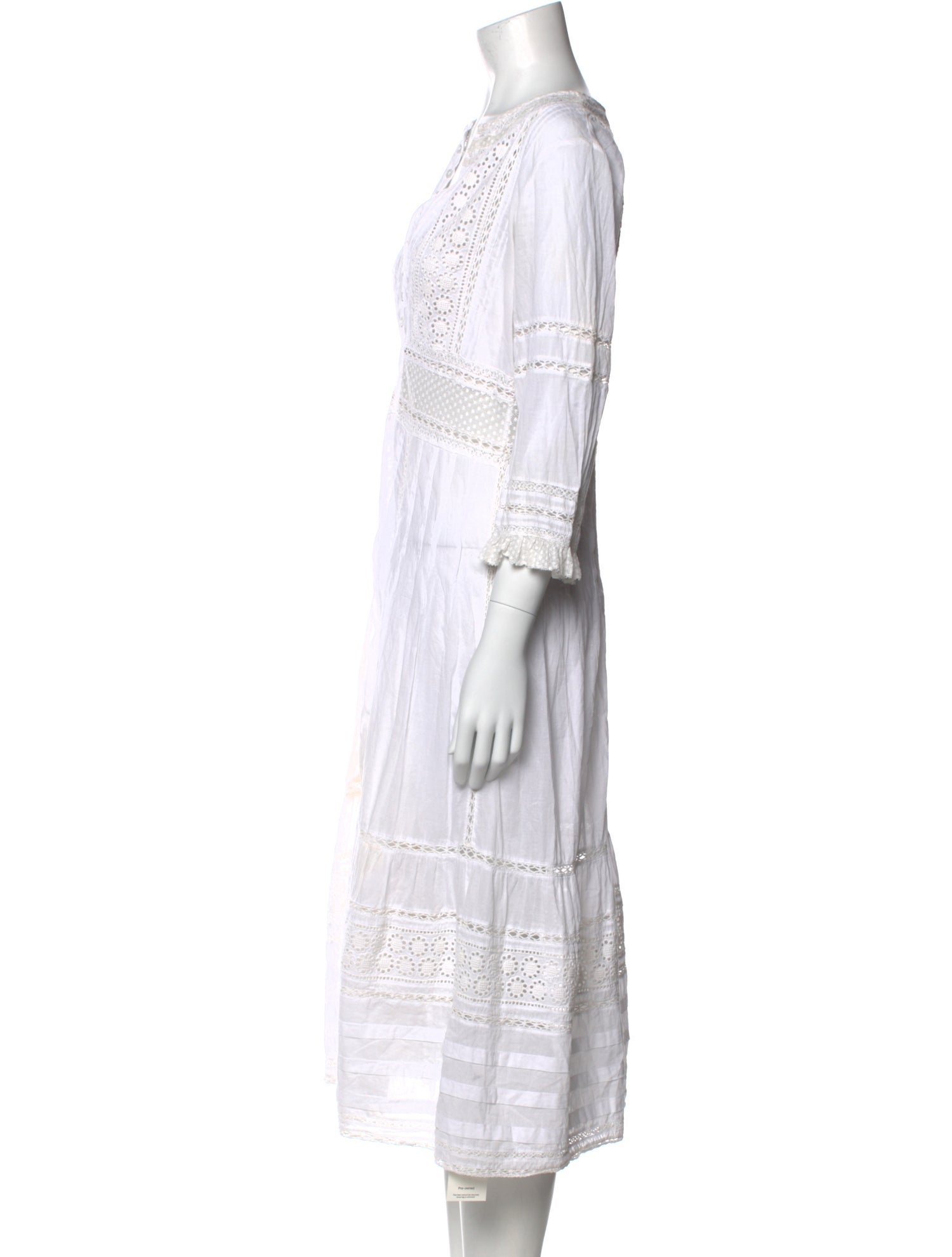 Sea New York V-Neck Midi Length Dress