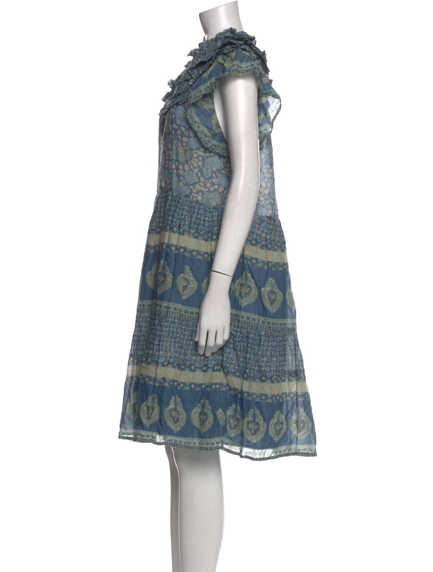 Sea New York Printed Knee-Length Dress