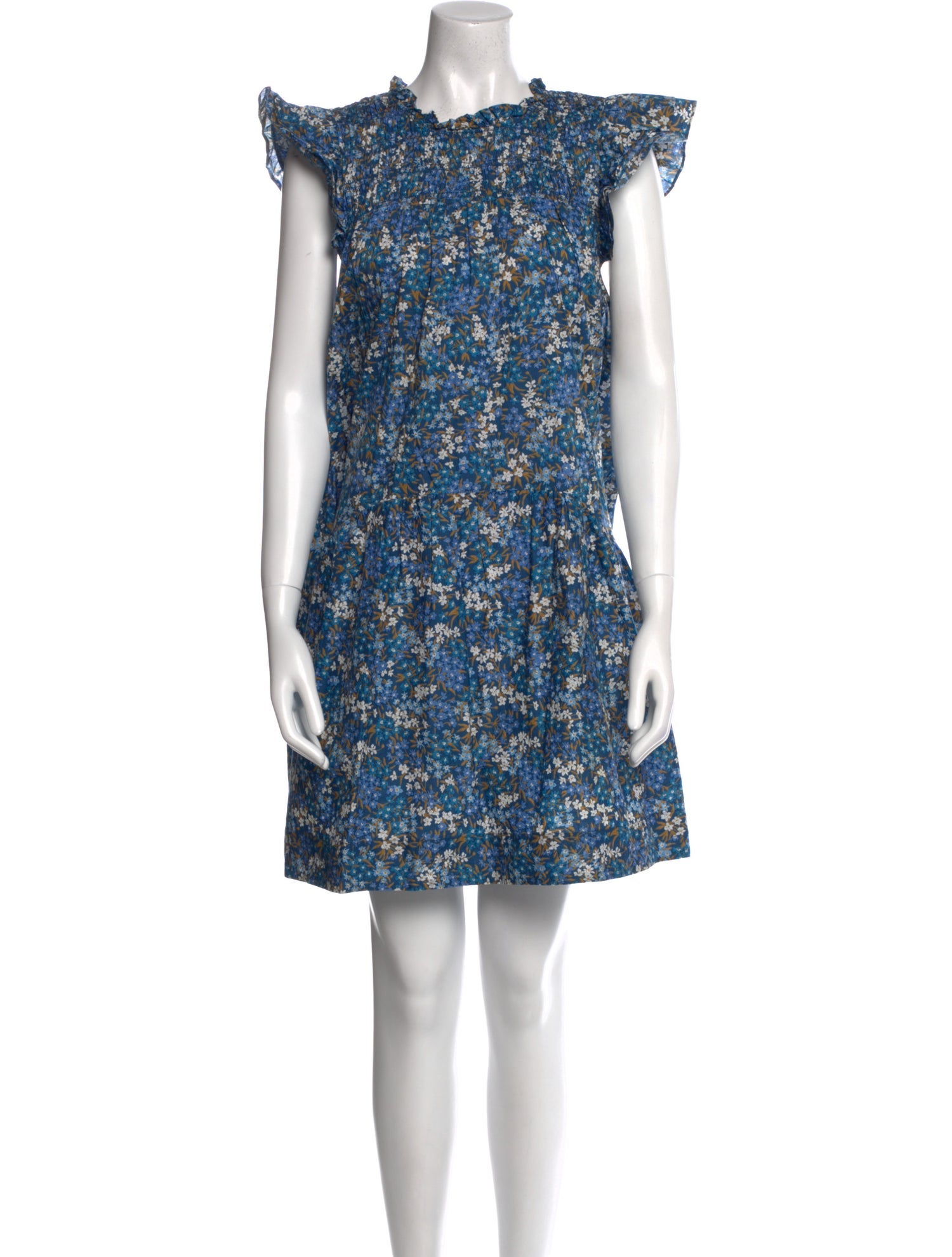 Sea New York Floral Print Mini Dress