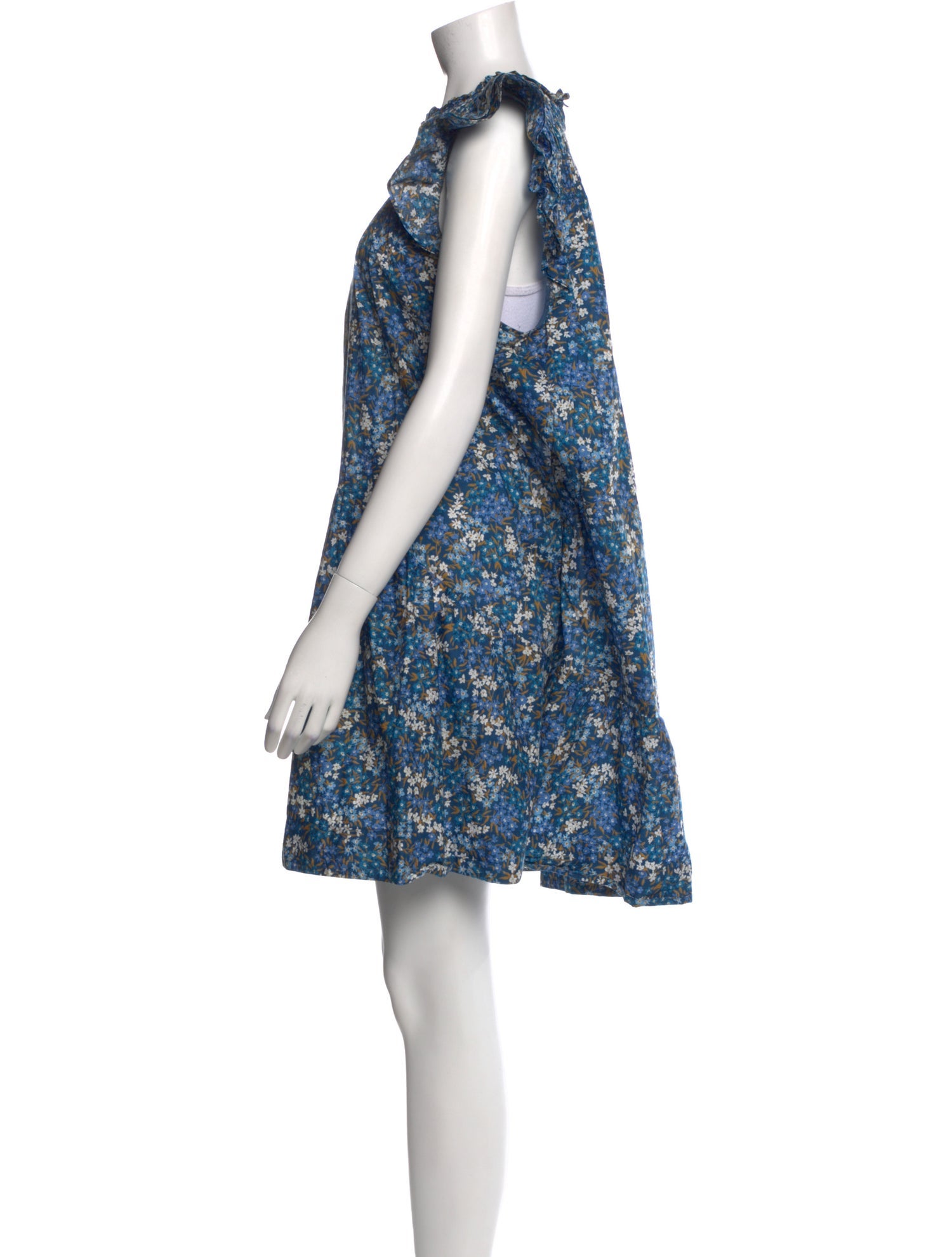 Sea New York Floral Print Mini Dress