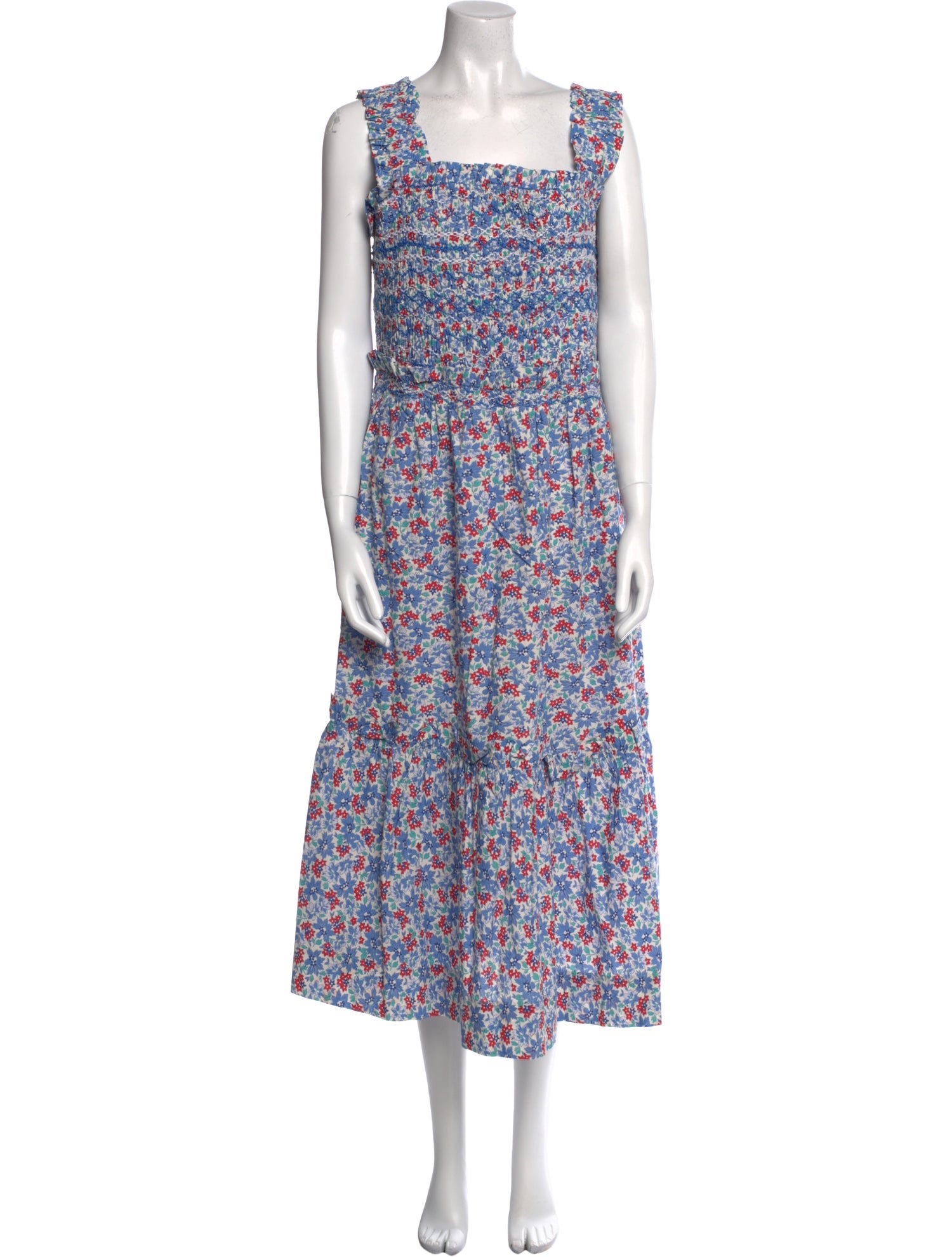 Sea New York Floral Print Long Dress