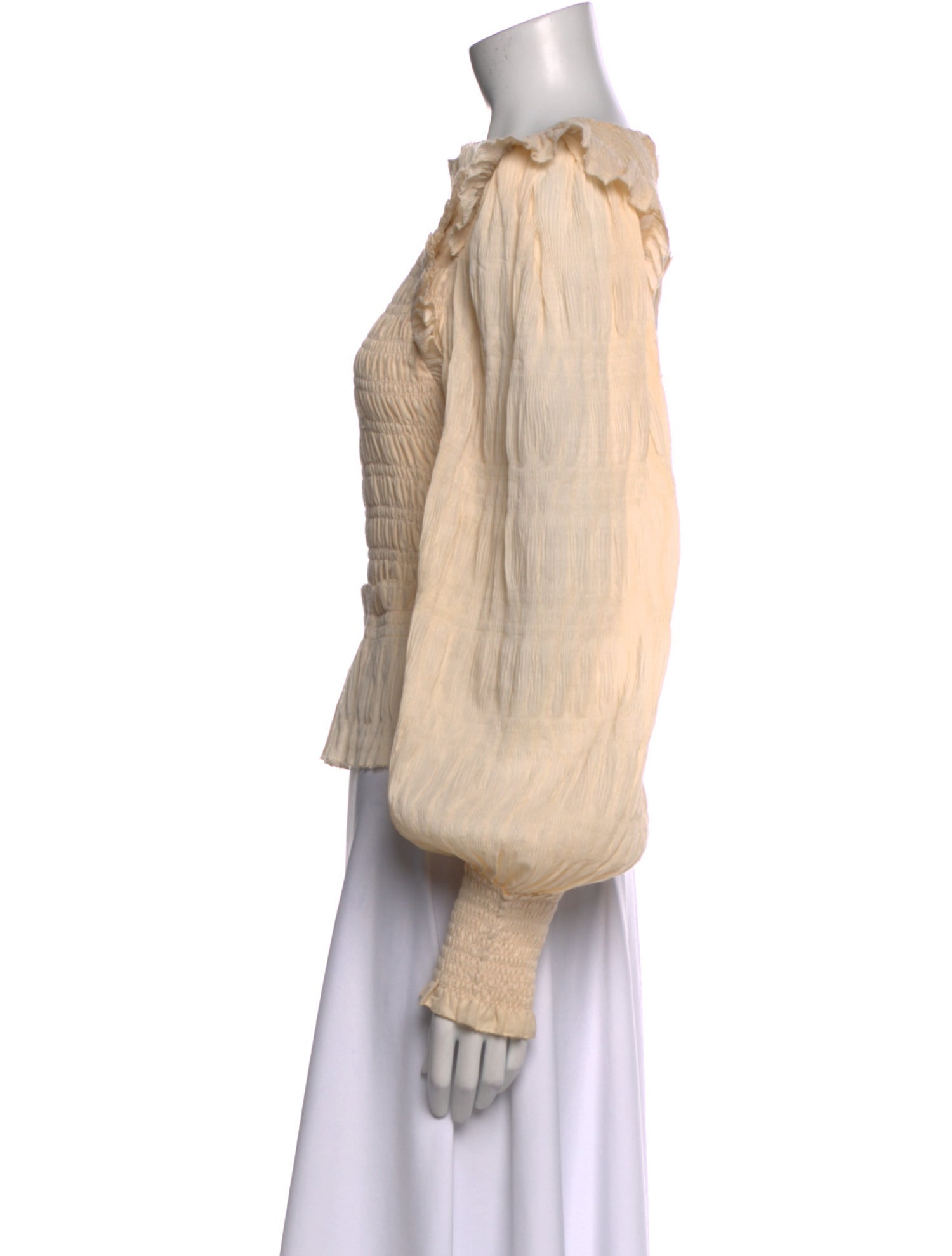 Sea New York Crew Neck Long Sleeve Blouse