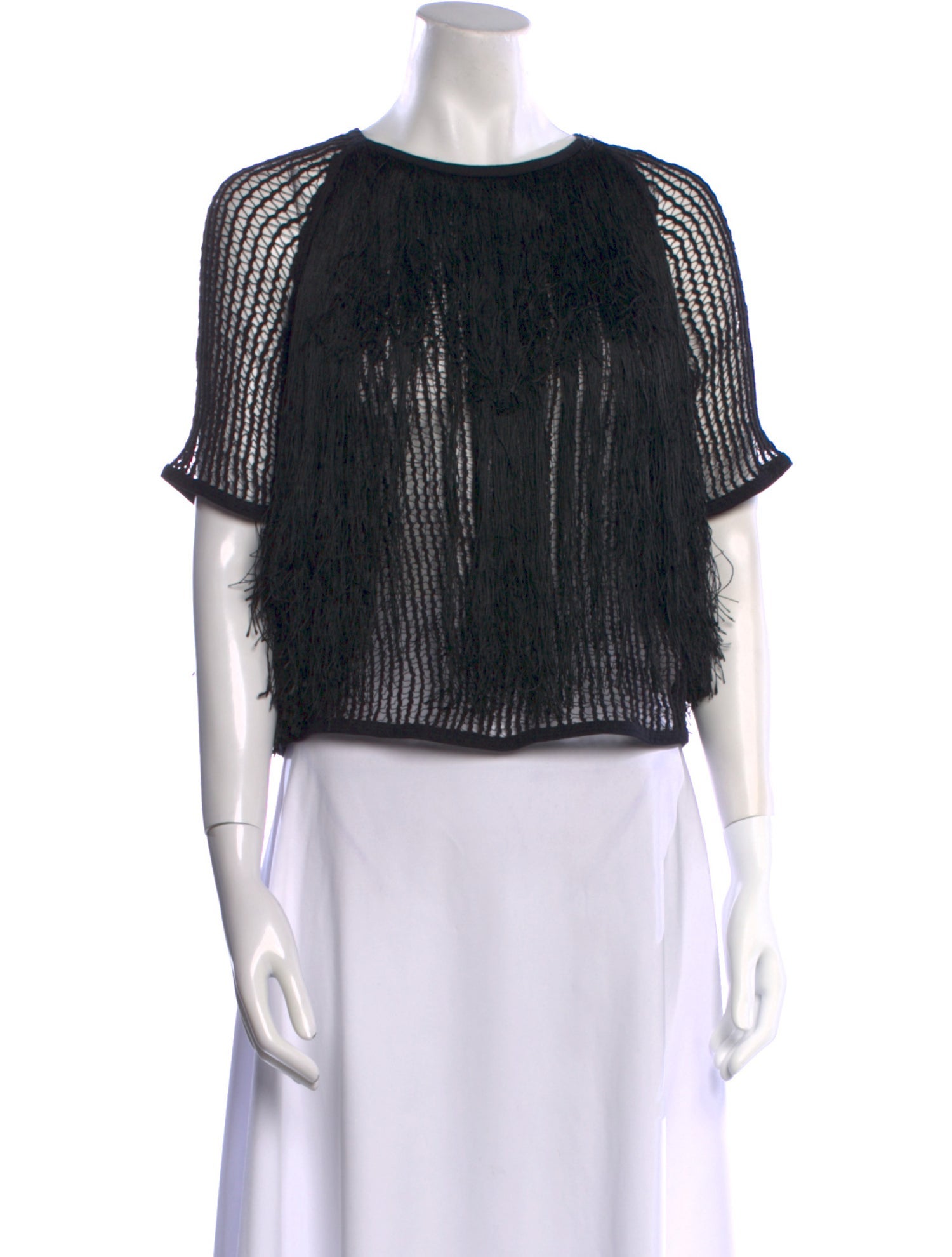 Sea New York Striped Crew Neck Crop Top