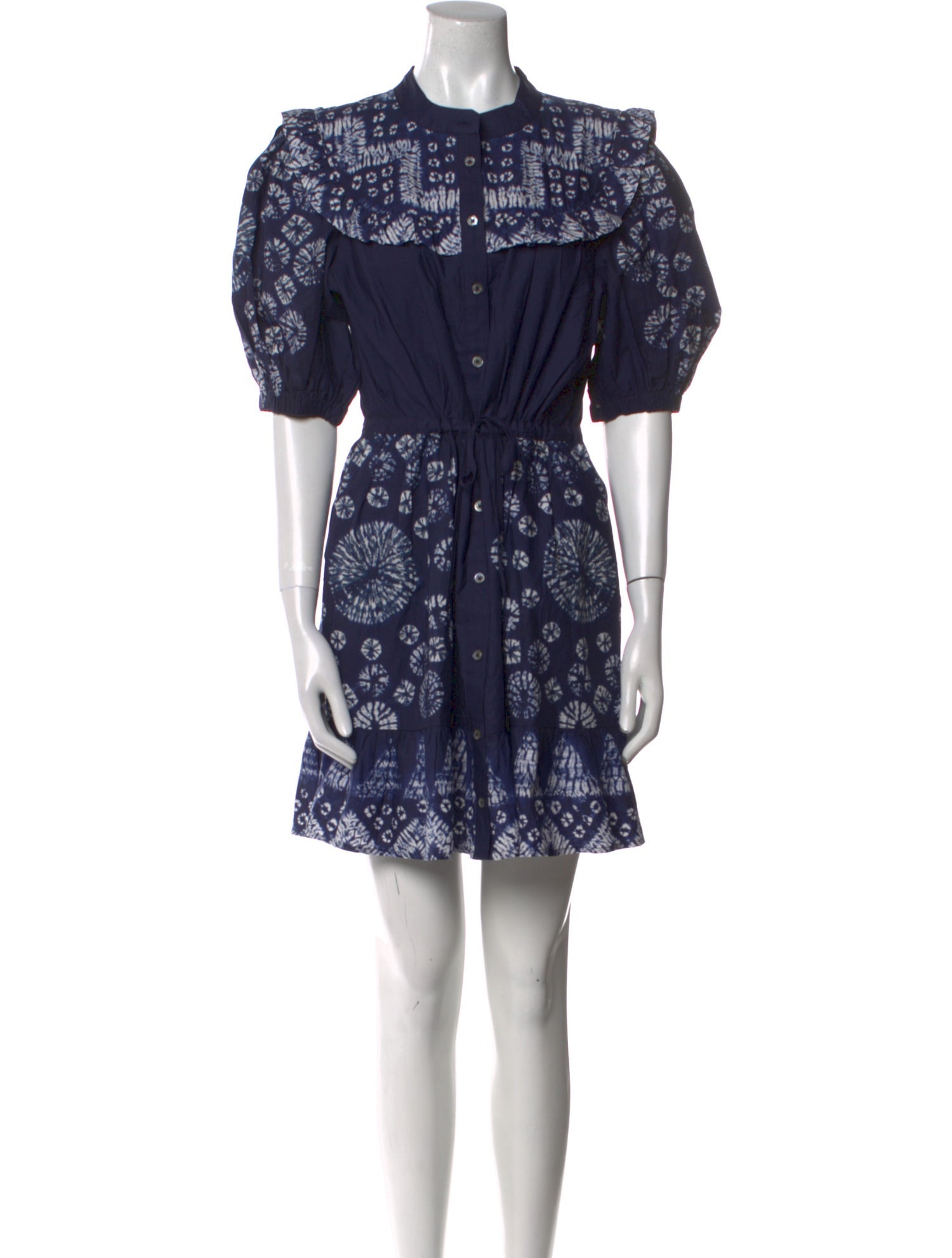 Sea New York Lace Pattern Mini Dress