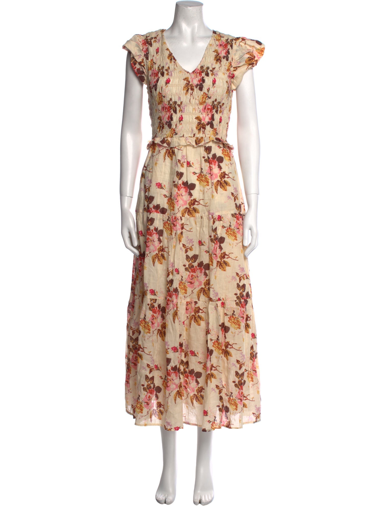 Sea New York Floral Print Long Dress