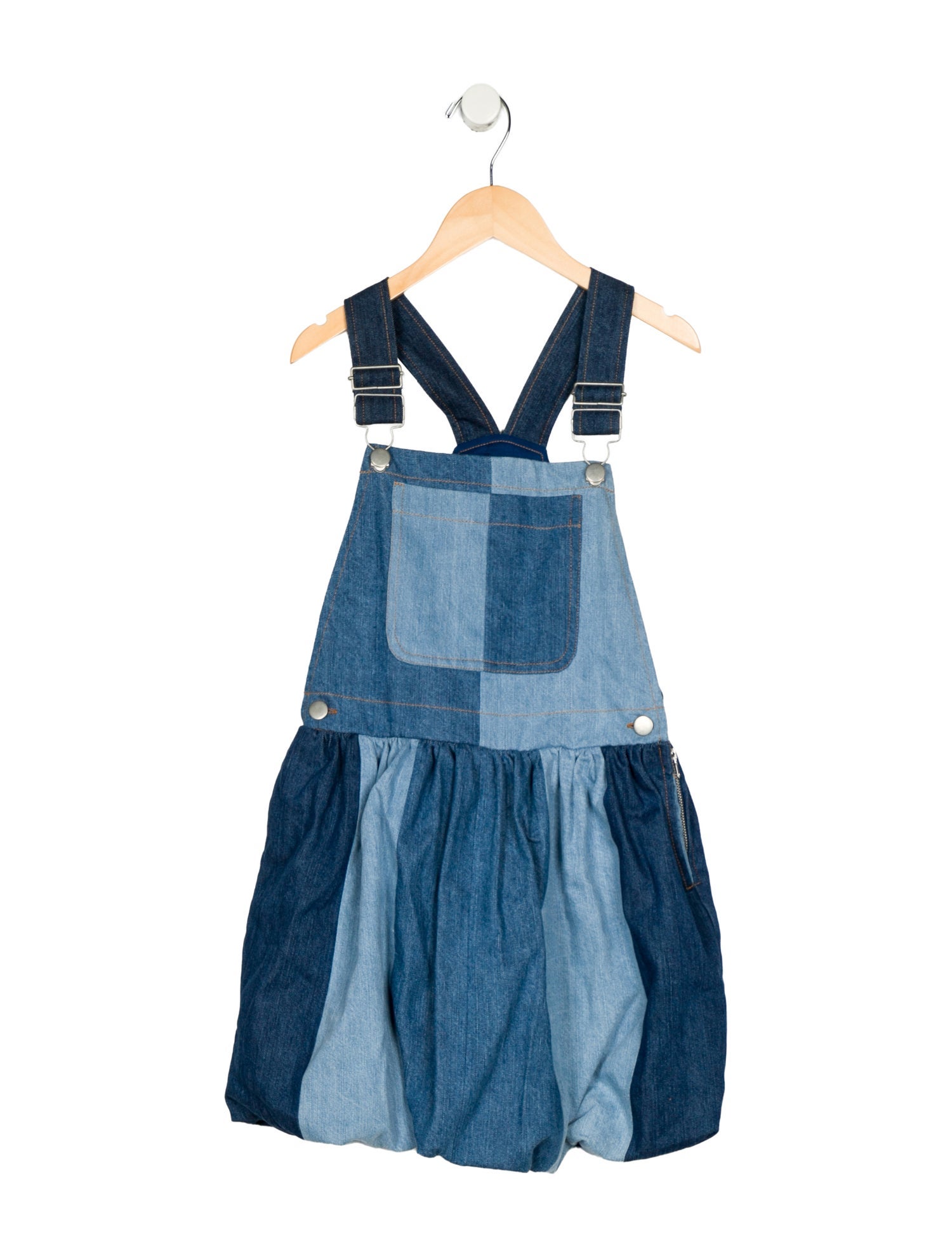 Sea New York Toddler Girl's Denim Overall Dress w/Tags