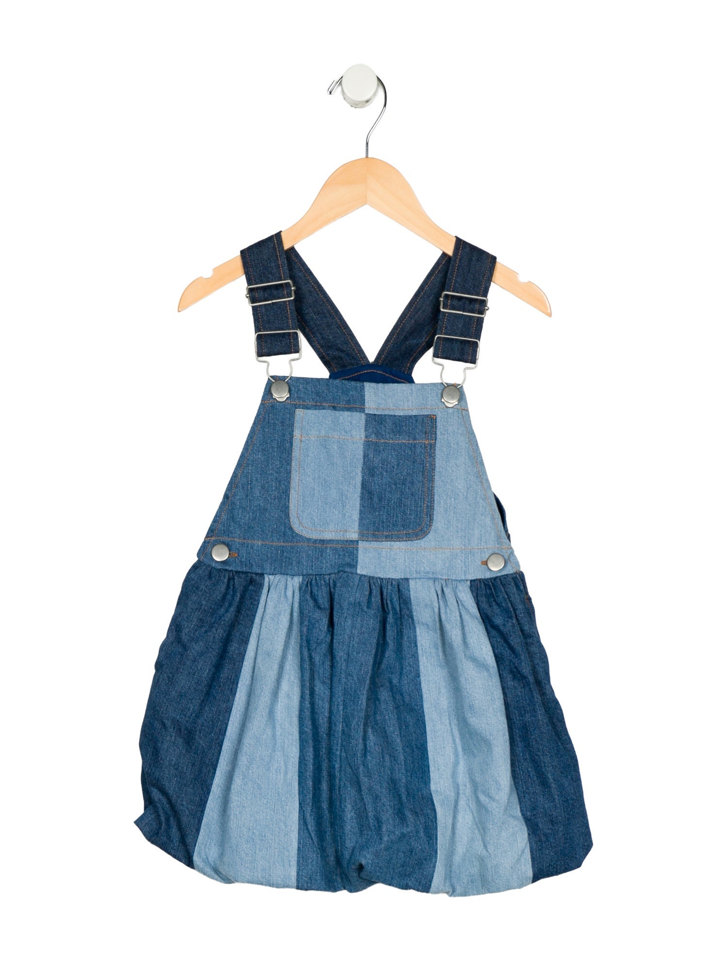 Sea New York Toddler Girl's Denim Overall Dress w/Tags