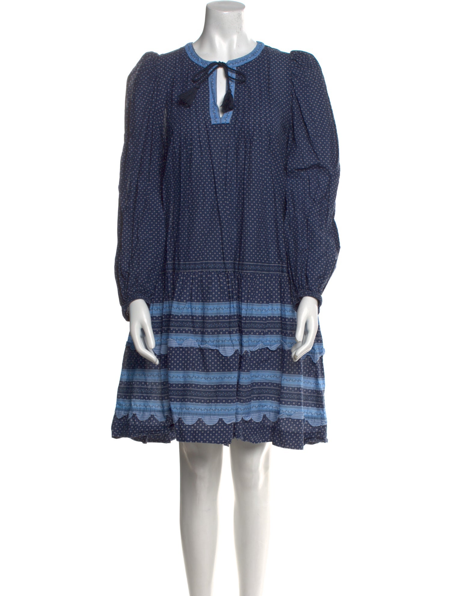 Sea New York Printed Knee-Length Dress