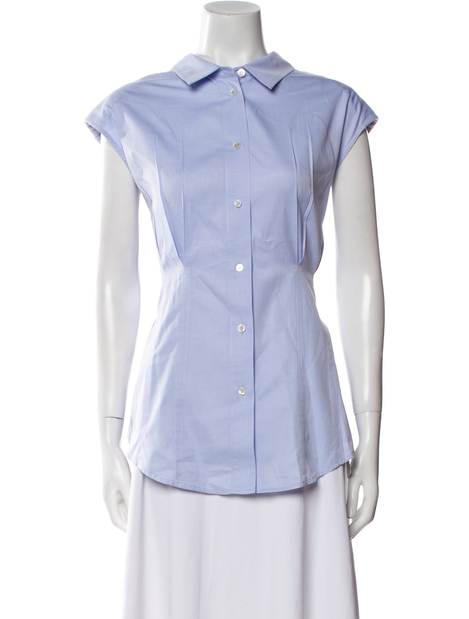 Sea New York Short Sleeve Button-Up Top