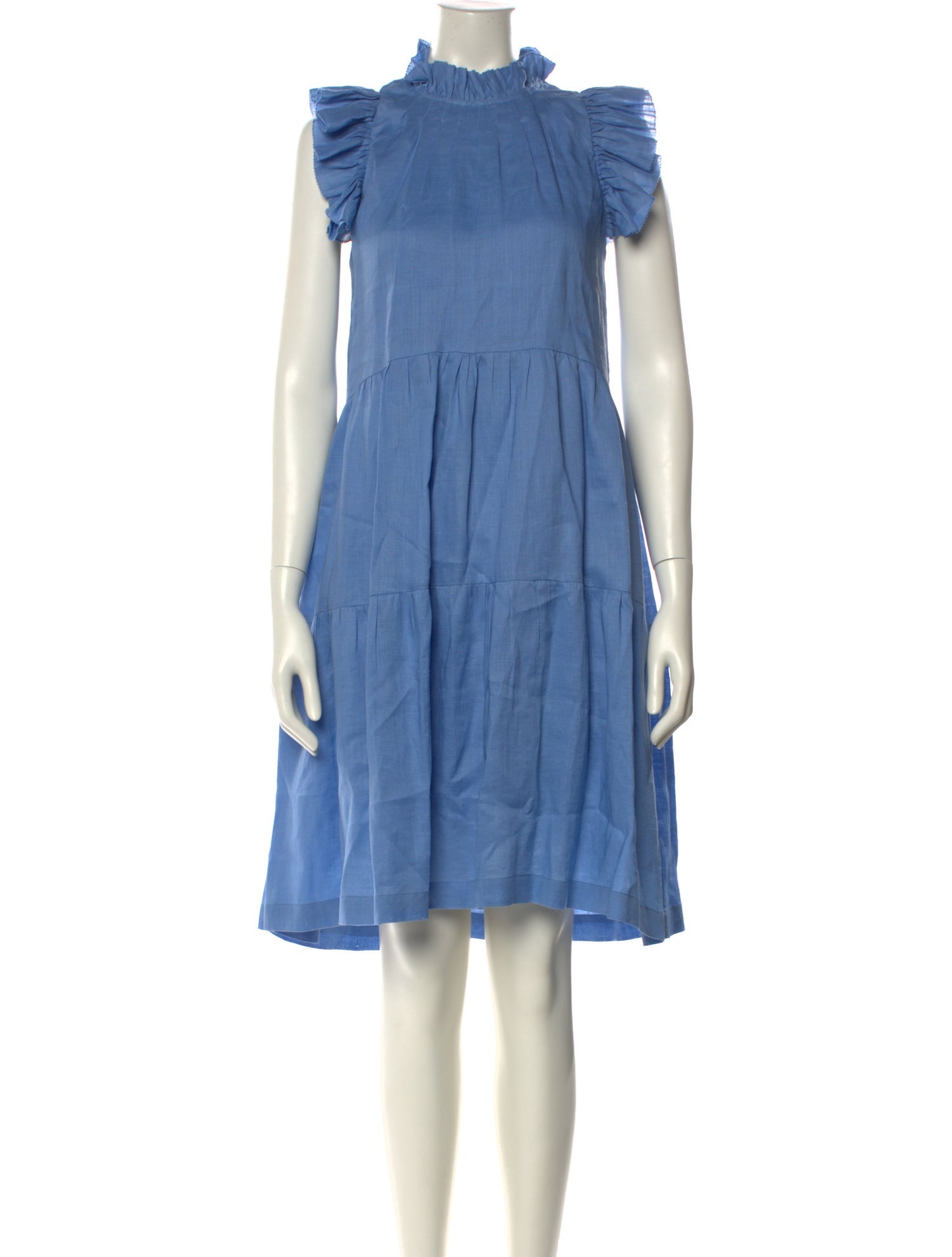 Sea New York Mock Neck Knee-Length Dress