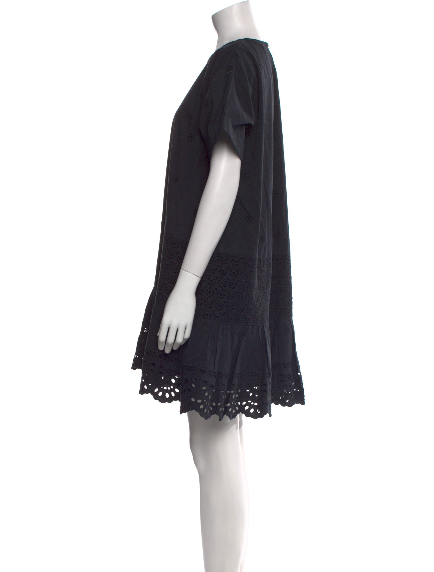 Sea New York Crew Neck Mini Dress