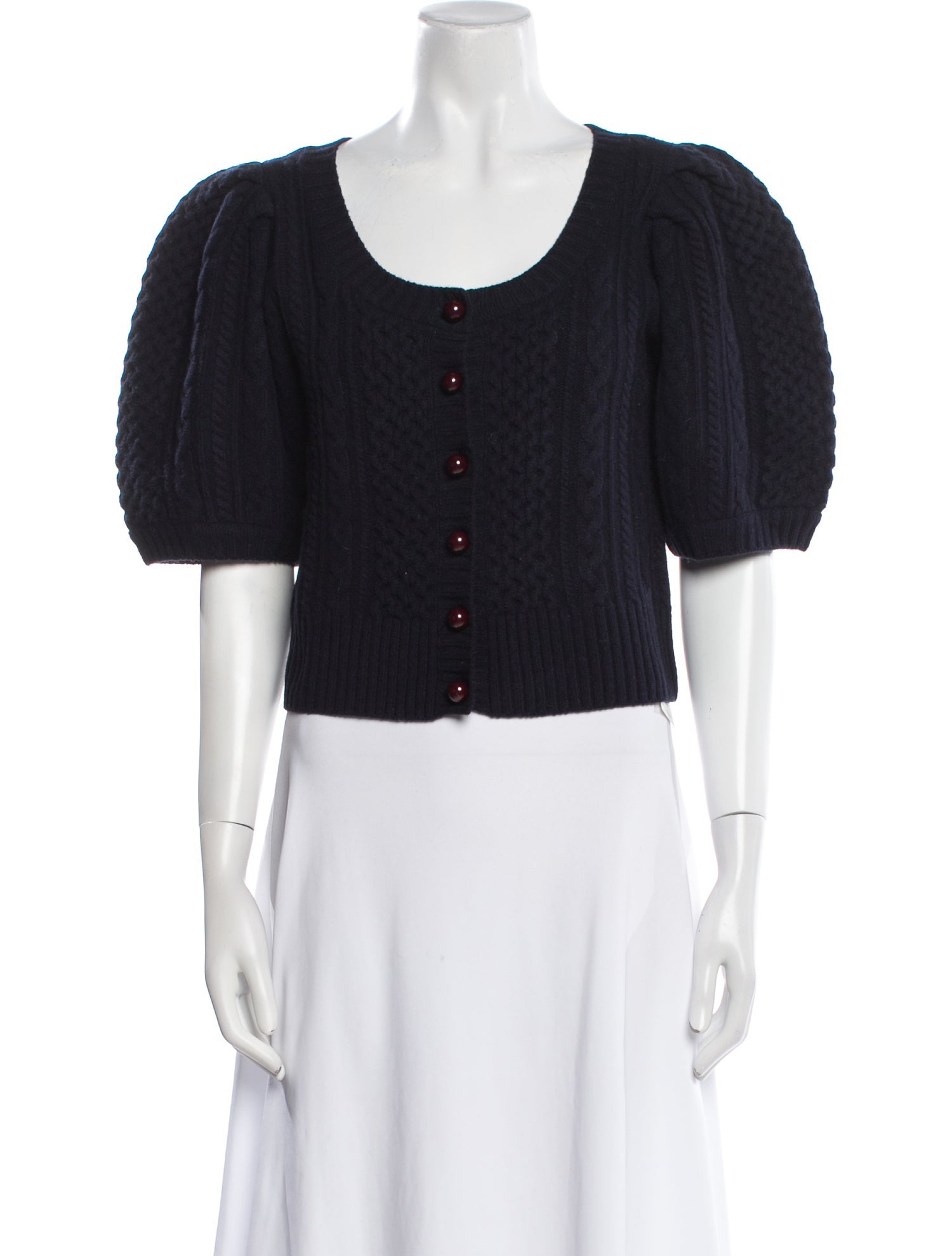 Sea New York Merino Wool Scoop Neck Sweater