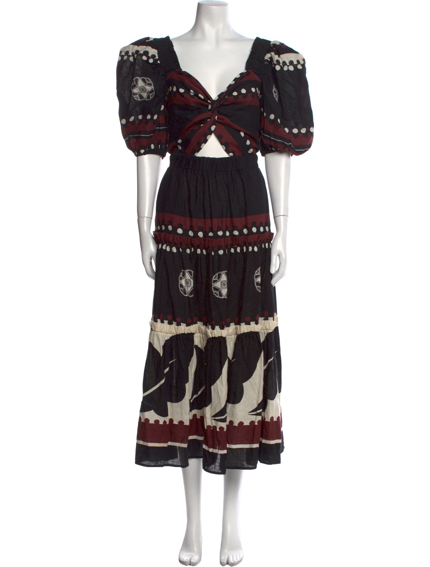 Sea New York Printed Long Dress