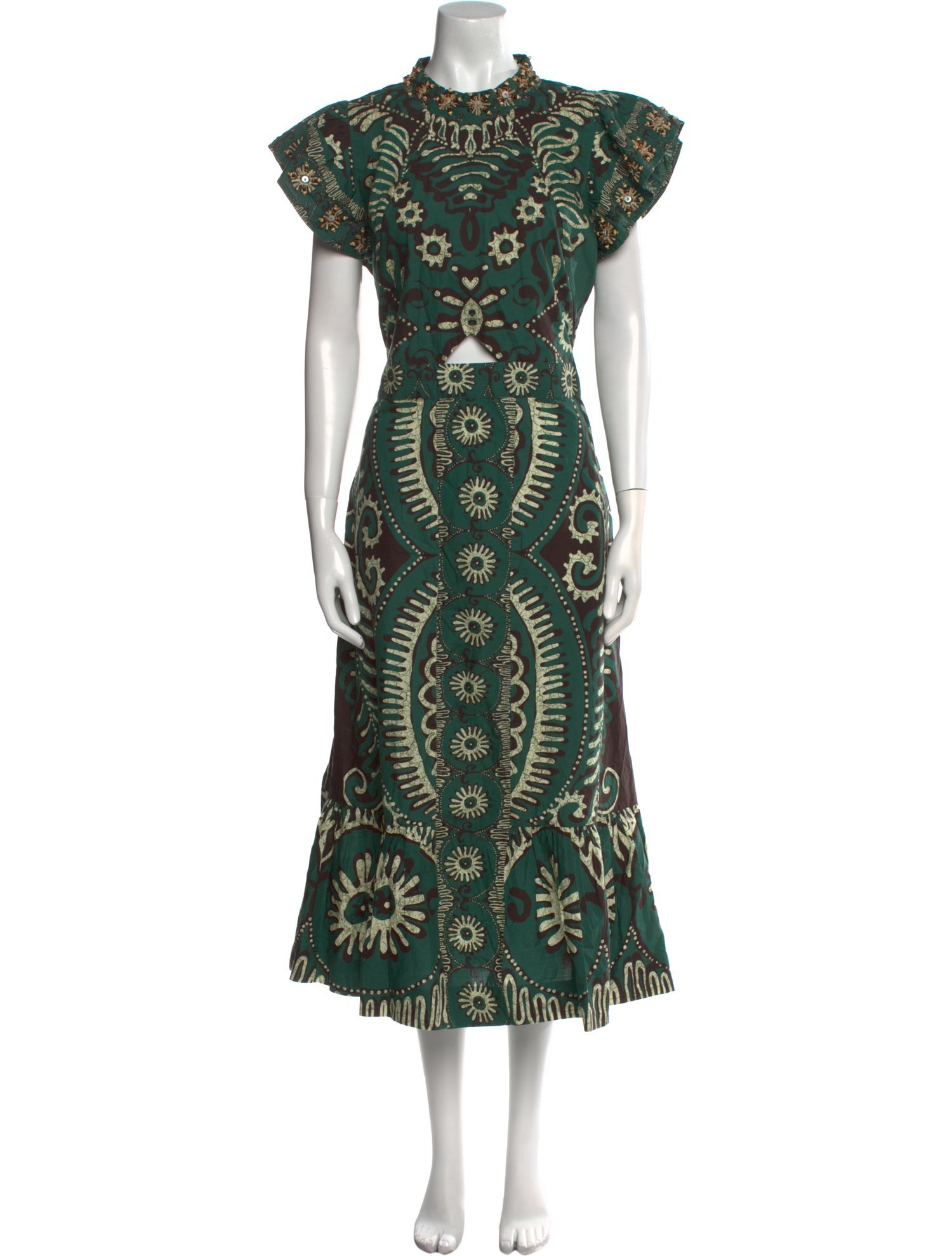 Sea New York Printed Long Dress