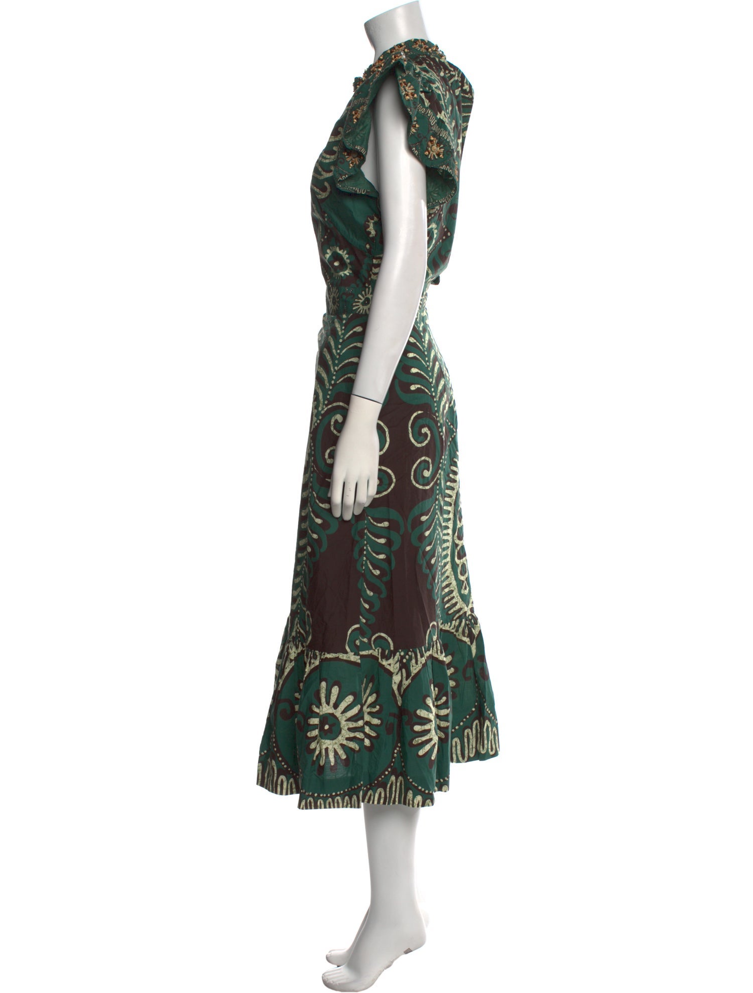 Sea New York Printed Long Dress
