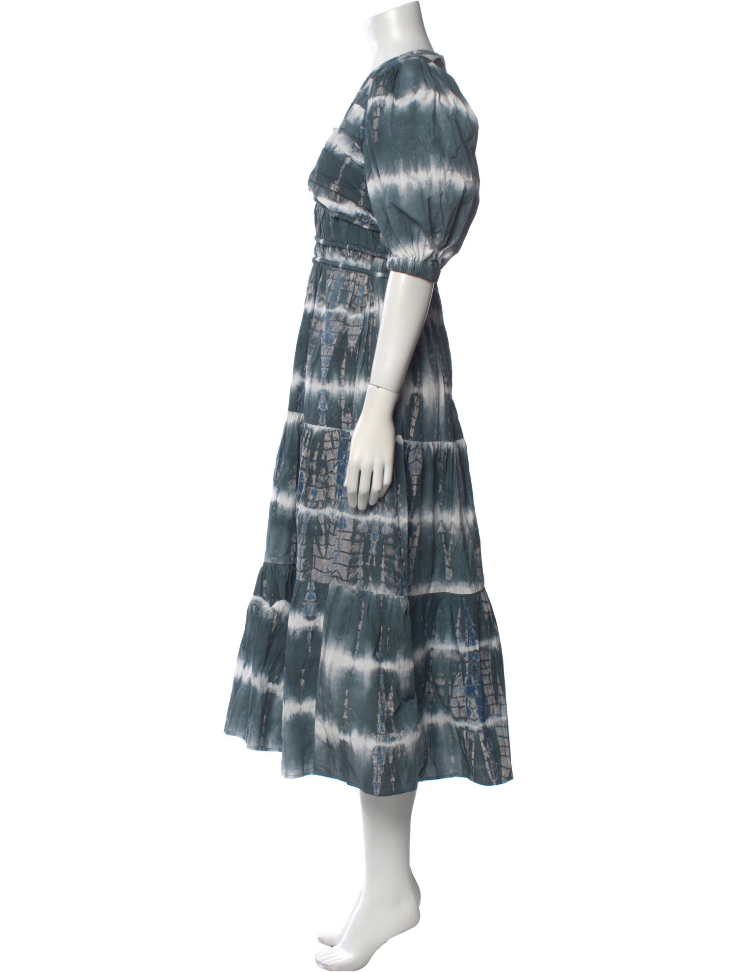 Sea New York Tie-Dye Print Long Dress