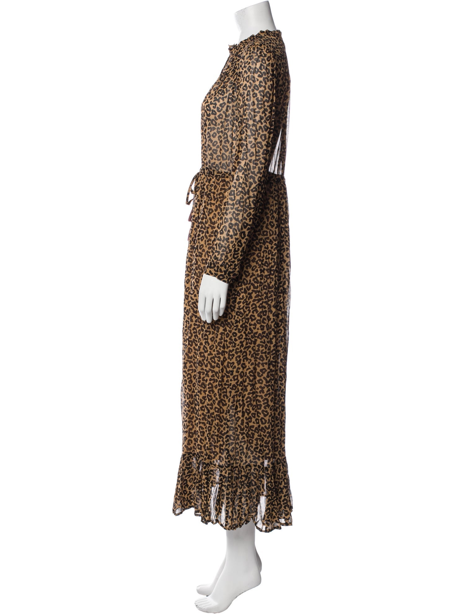 Sea New York Animal Print Long Dress