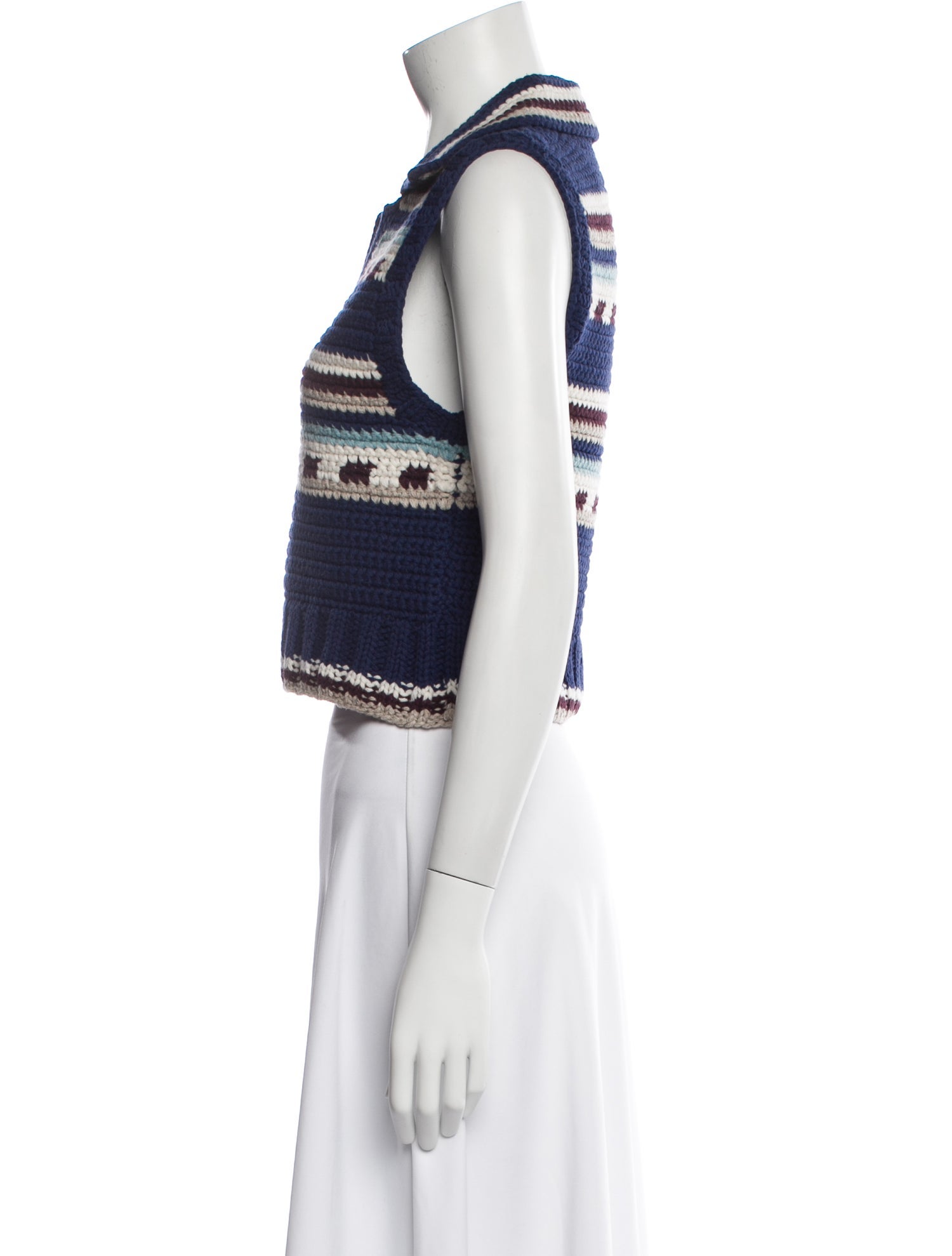 Sea New York Merino Wool Striped Sweater