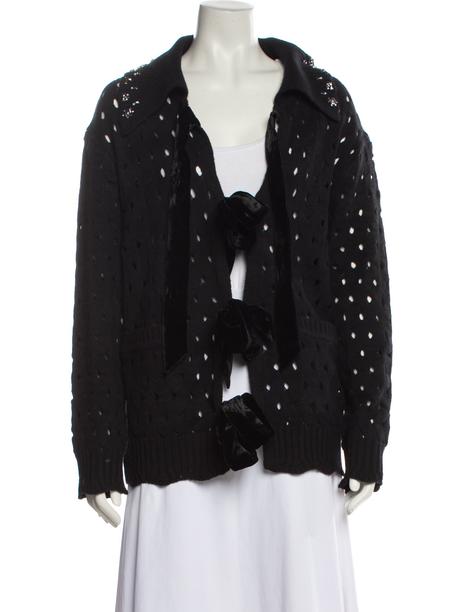 Sea New York Wool V-Neck Sweater