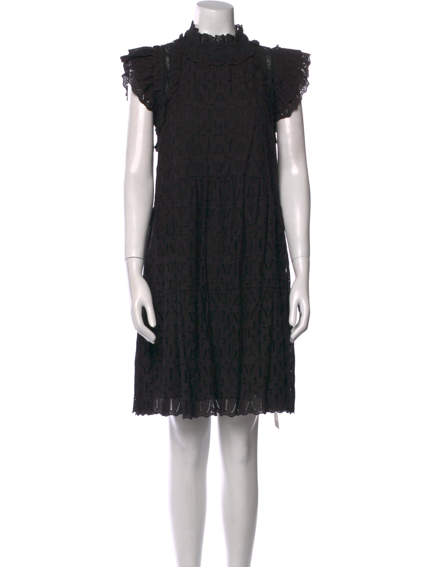 Sea New York Mock Neck Mini Dress