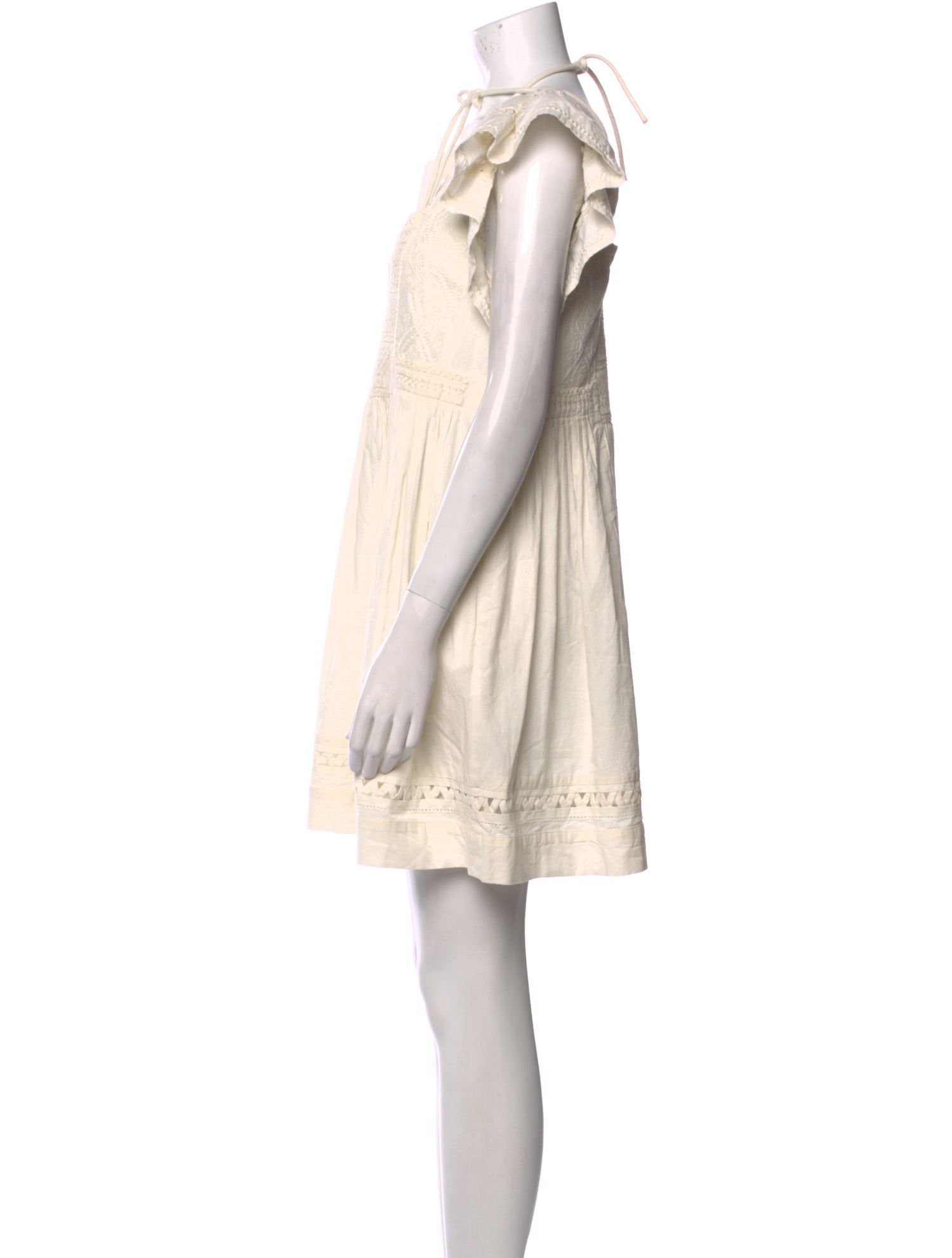 Sea New York Scoop Neck Mini Dress