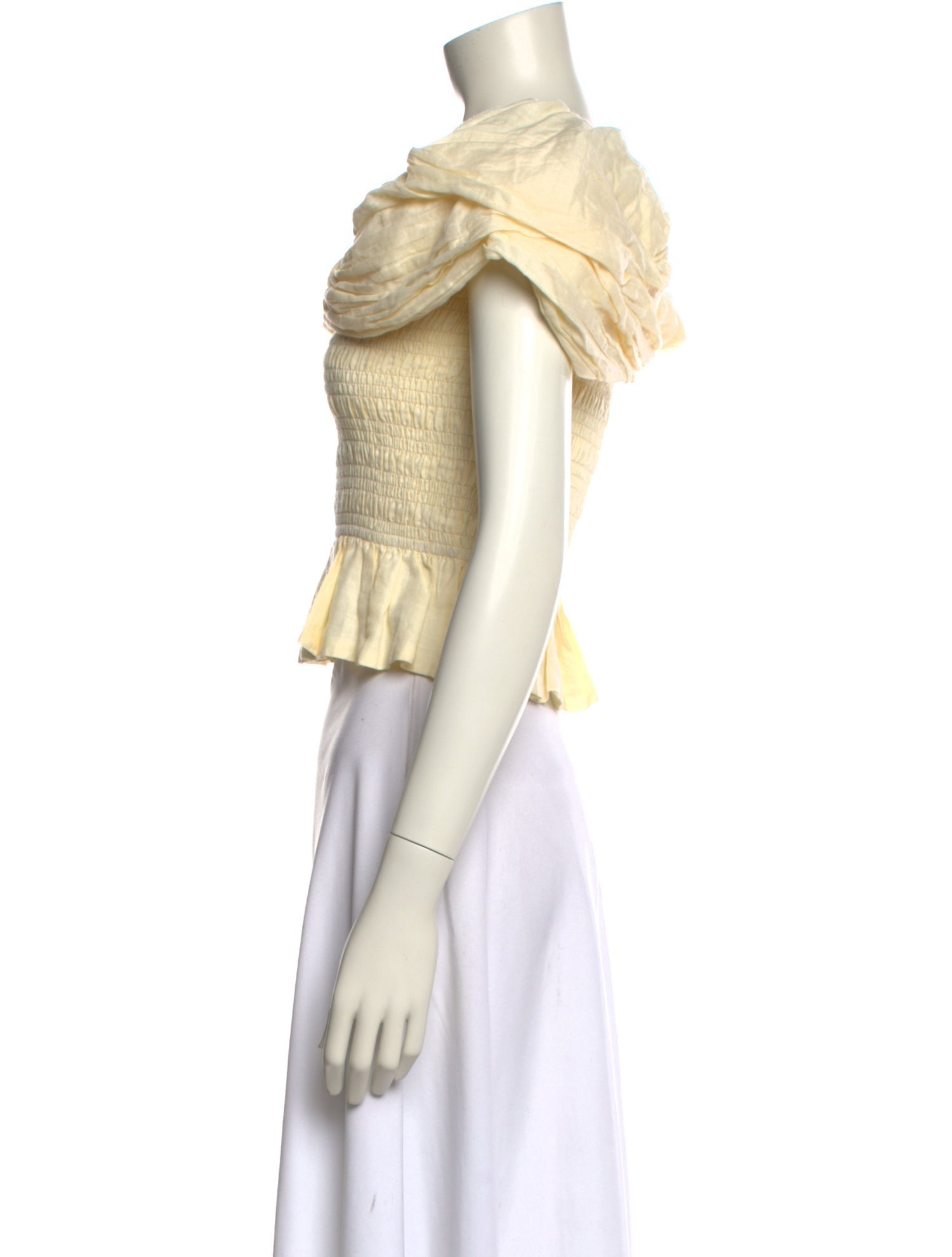 Sea New York Scoop Neck Short Sleeve Crop Top