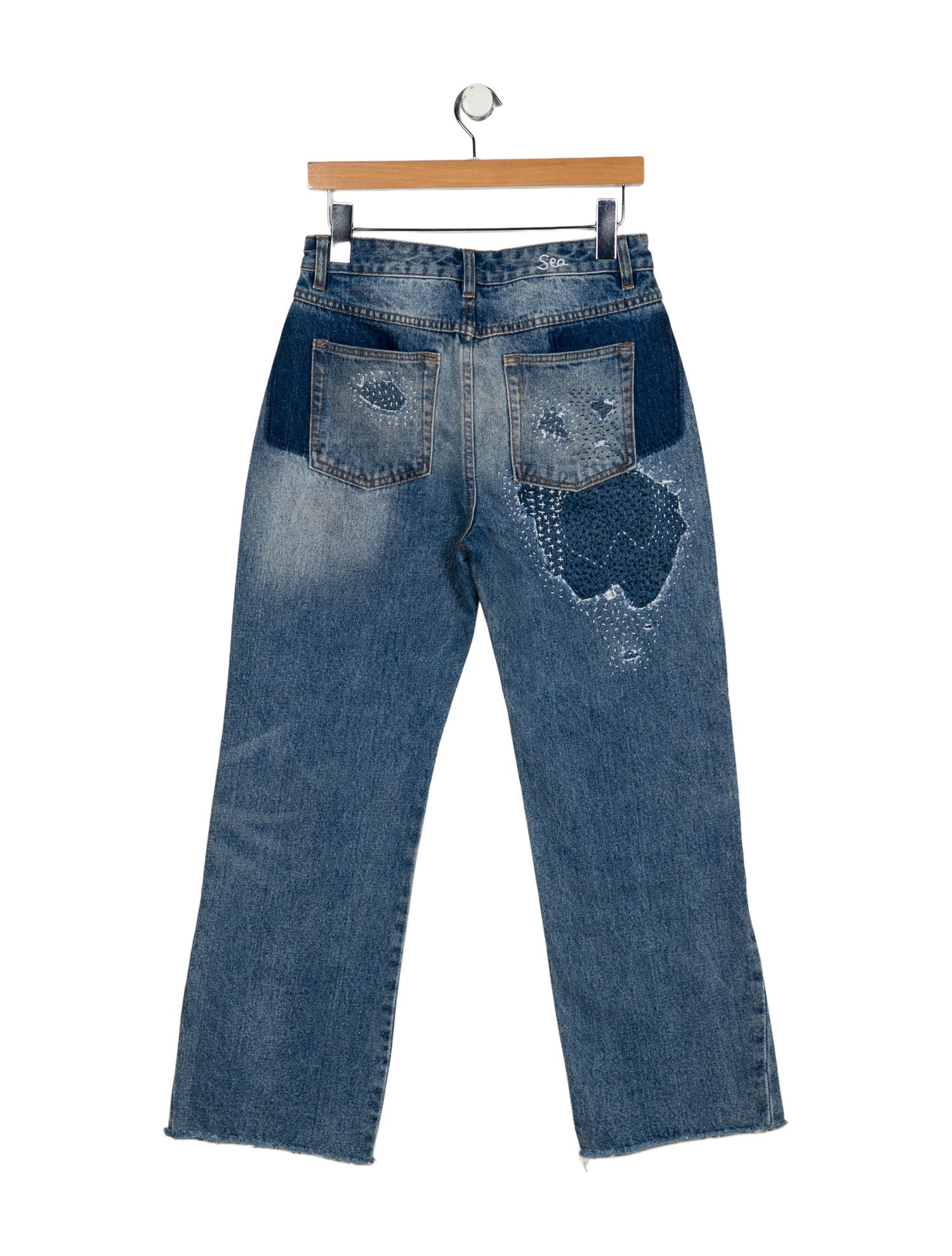 Sea New York Mid-Rise Straight Leg Jeans w/ Tags