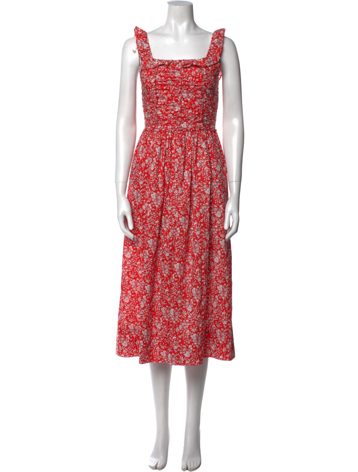 Sea New York Floral Print Midi Length Dress w/ Tags