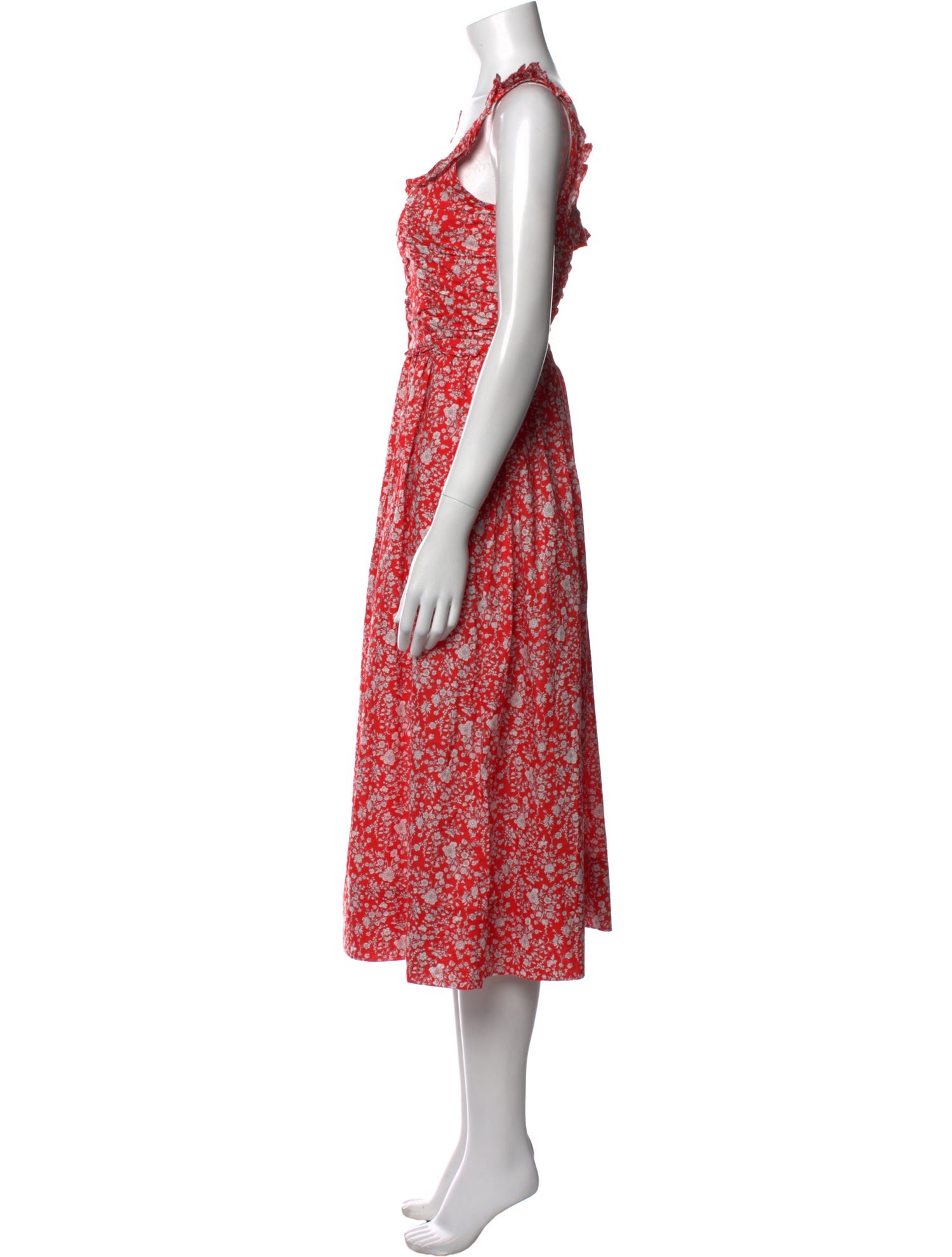 Sea New York Floral Print Midi Length Dress w/ Tags