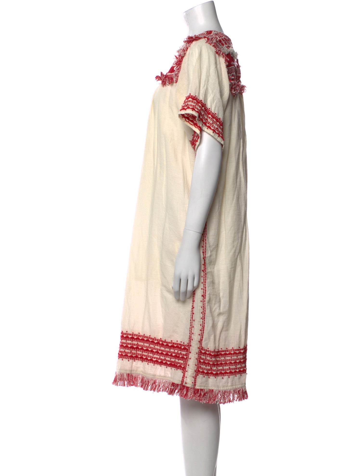 Sea New York Striped Knee-Length Dress