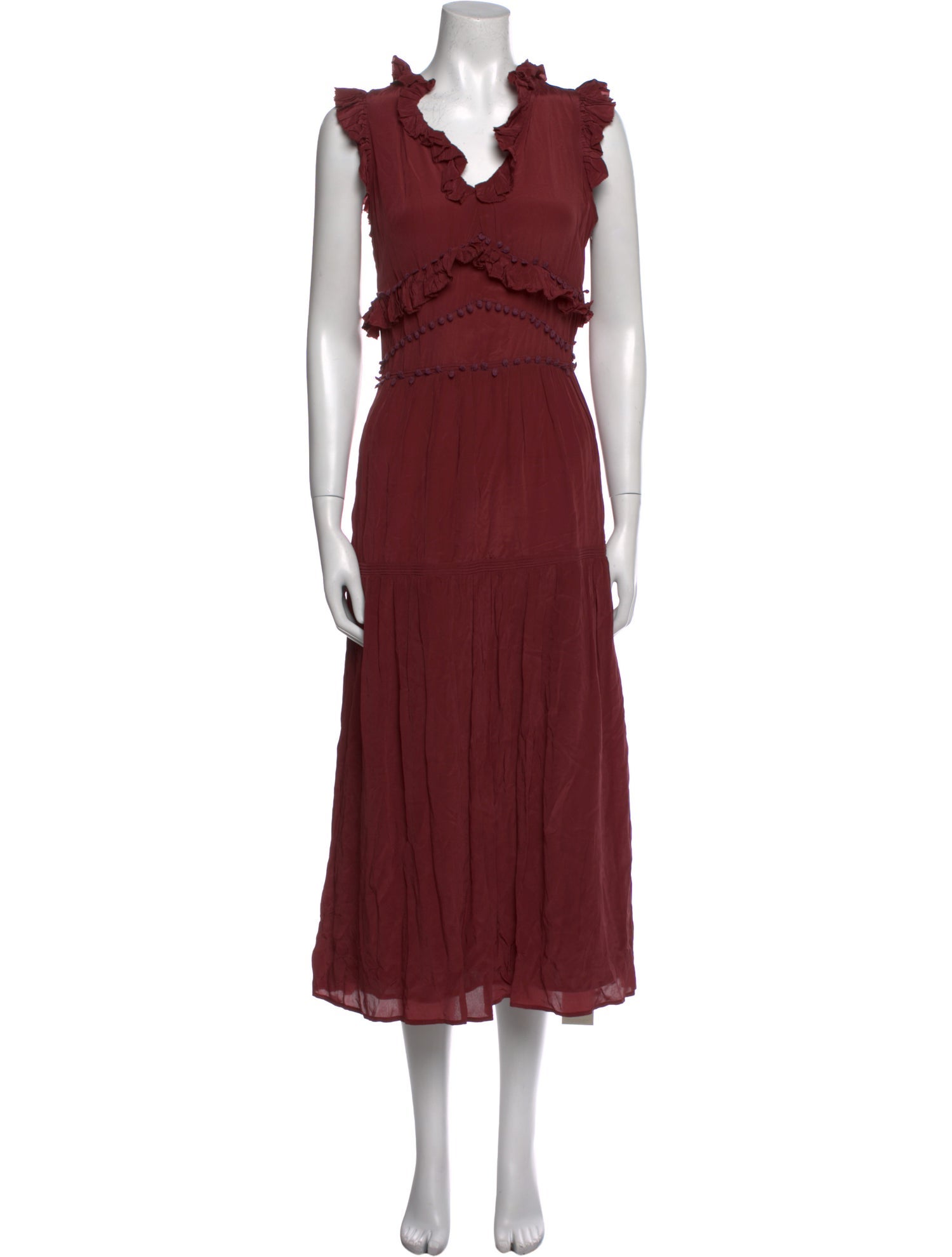 Sea New York V-Neck Long Dress