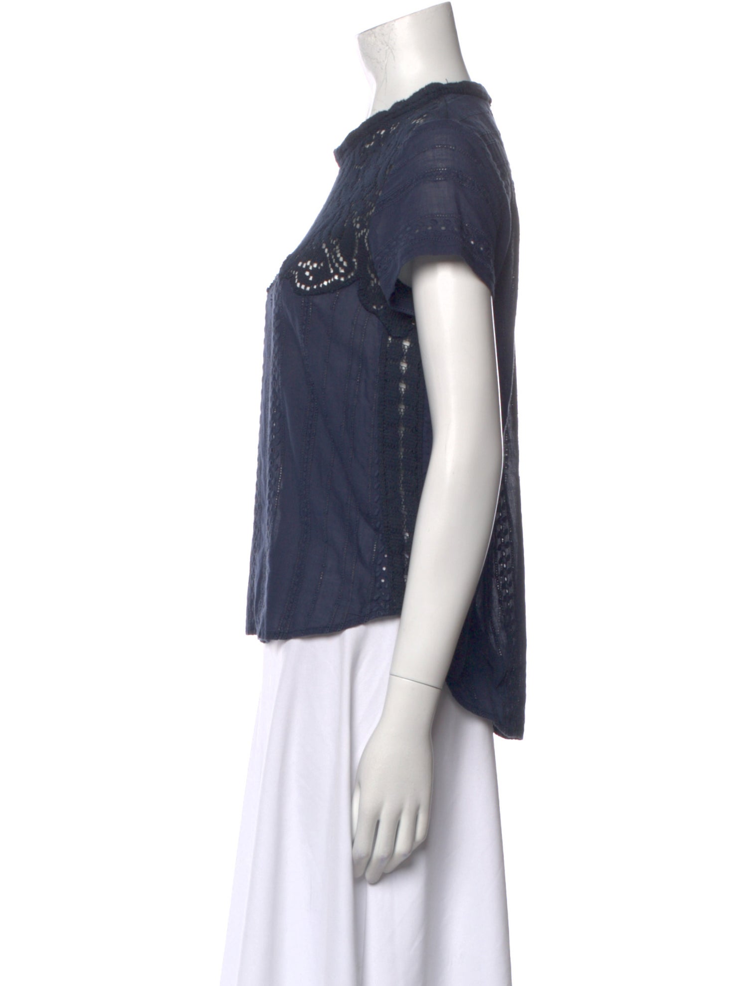 Sea New York Crew Neck Short Sleeve Top