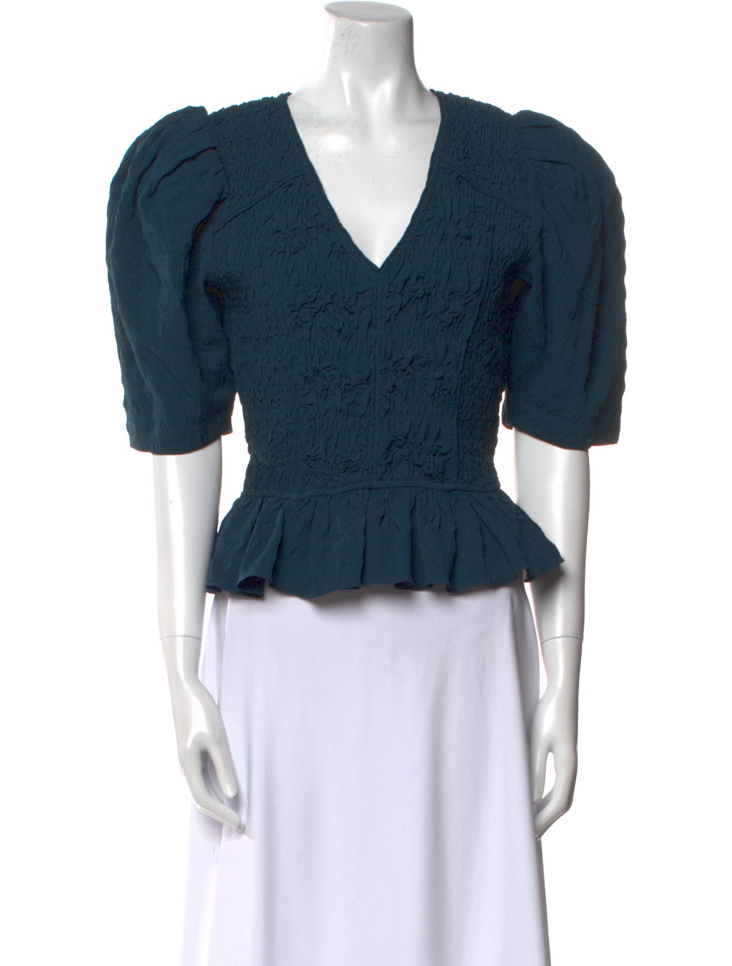 Sea New York V-Neck Short Sleeve Crop Top