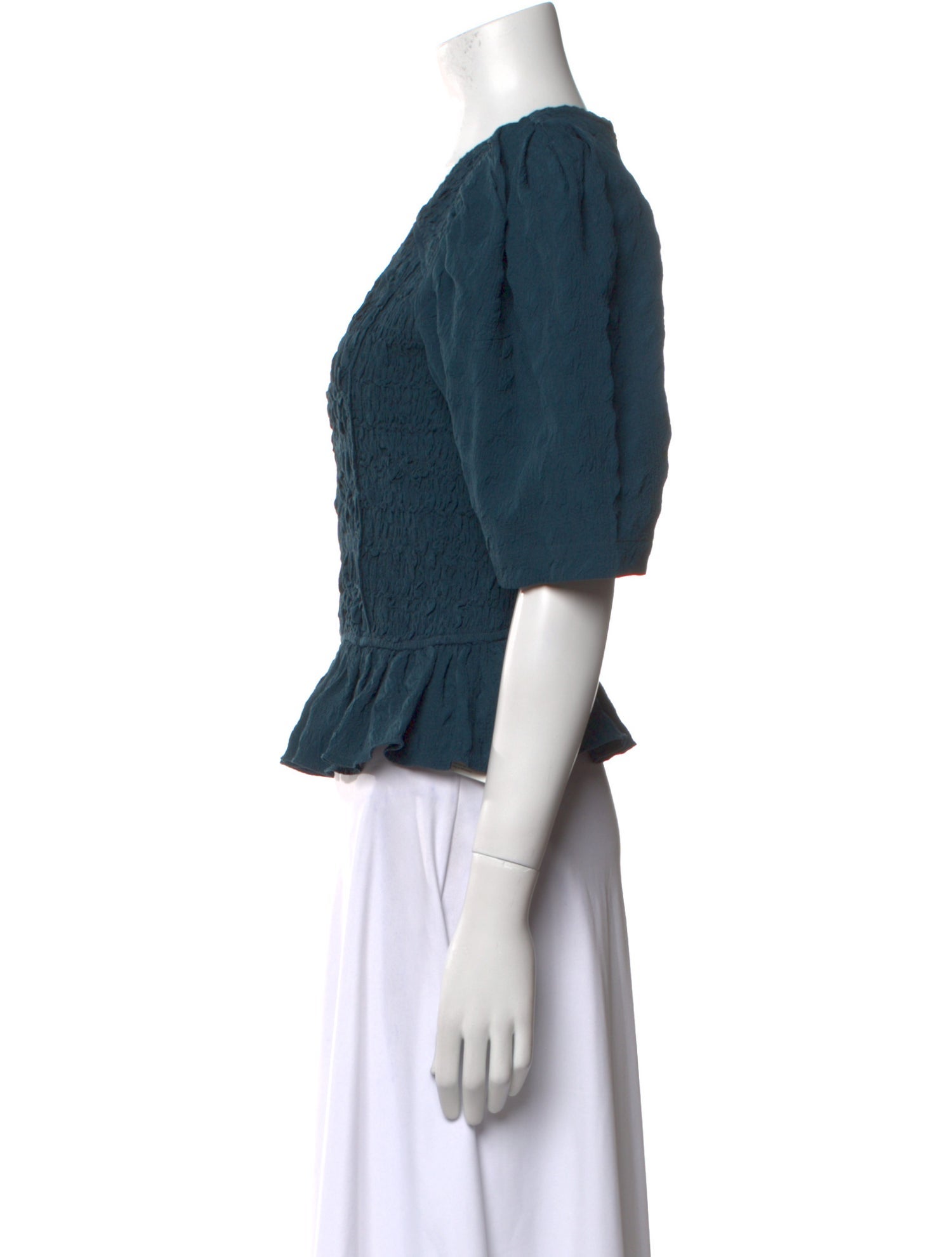 Sea New York V-Neck Short Sleeve Crop Top